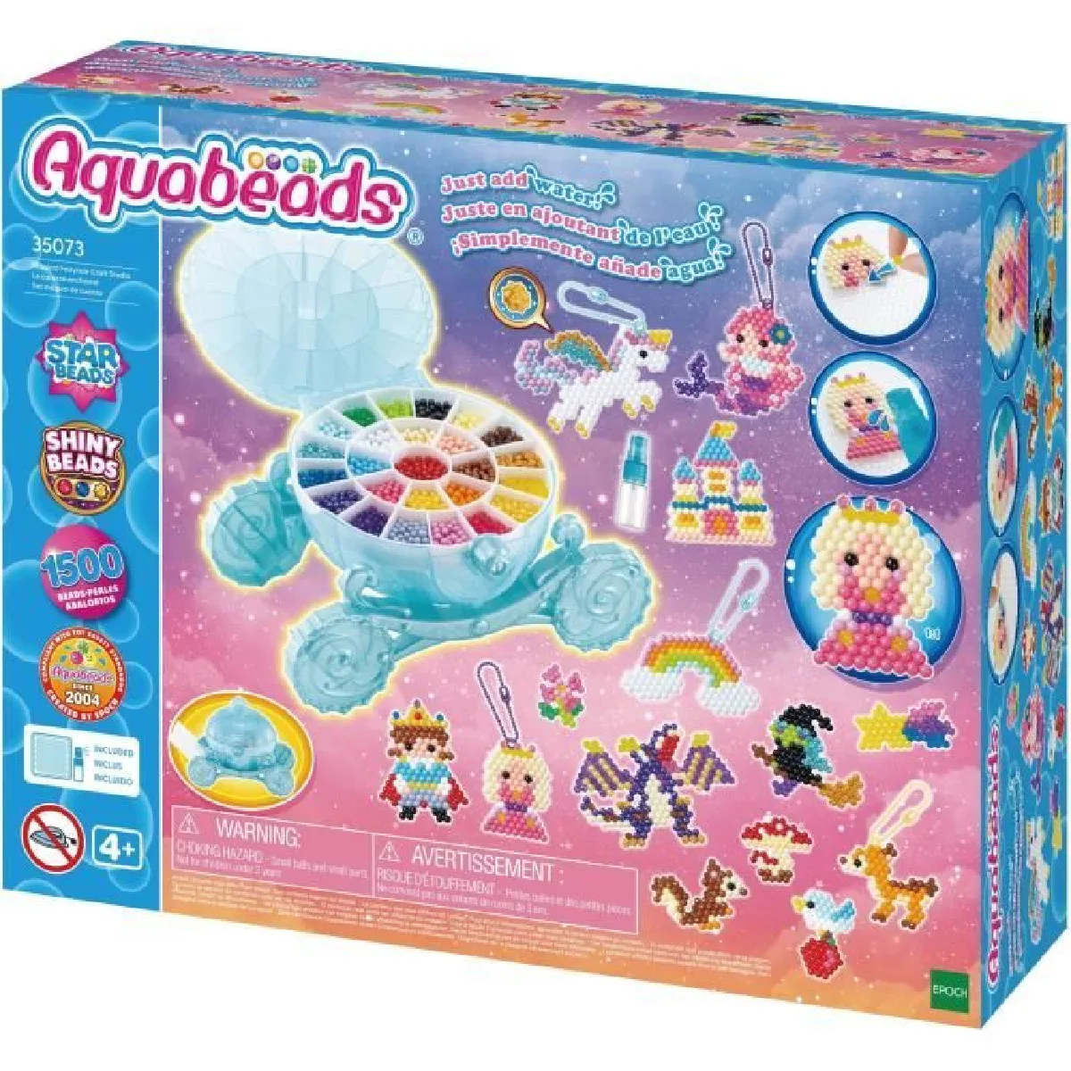 Generique Jeu Créatif Aquabeads Le Carrosse Enchanté - Image 2