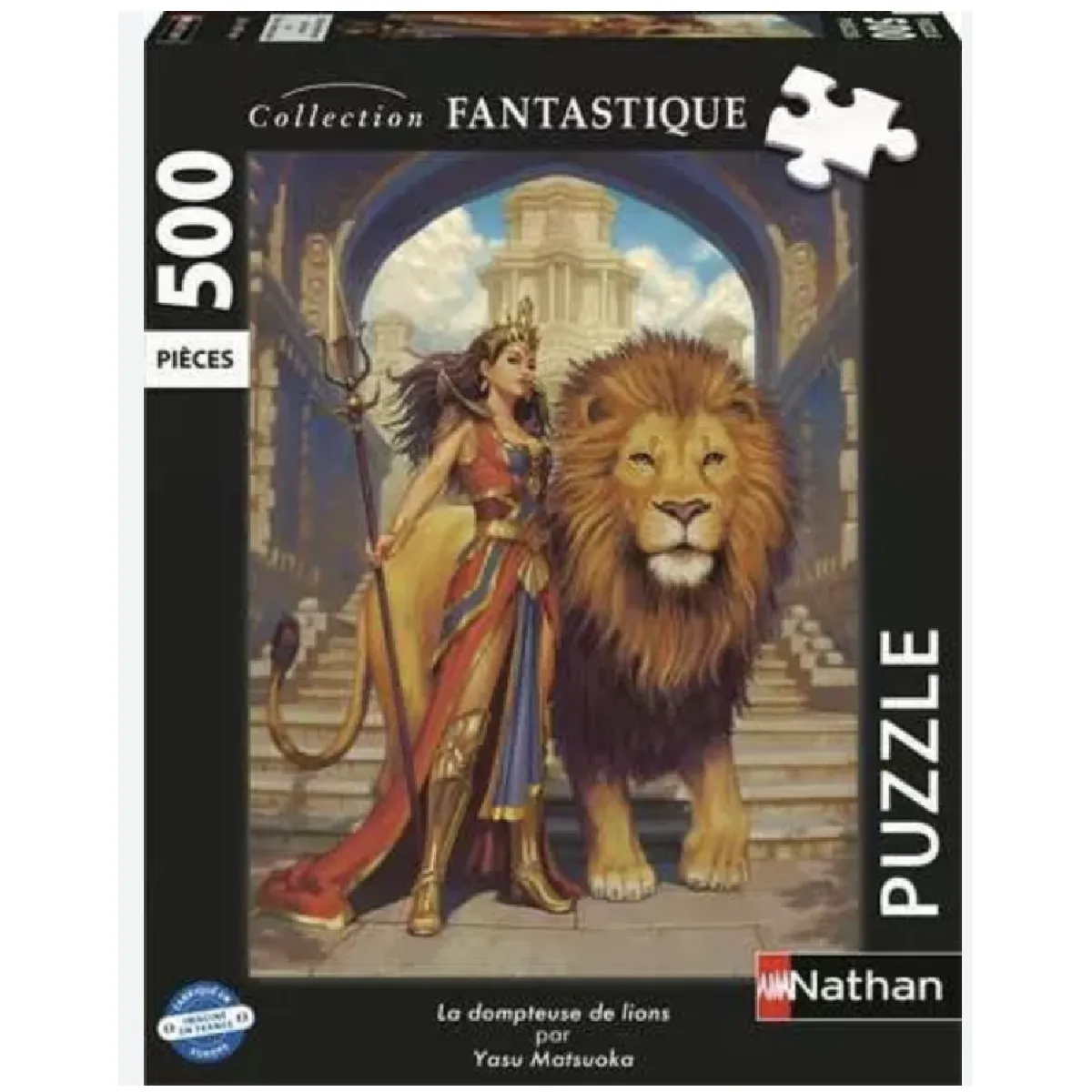 Ravensburger puzzle Dompteuse de lion - 500 pièces