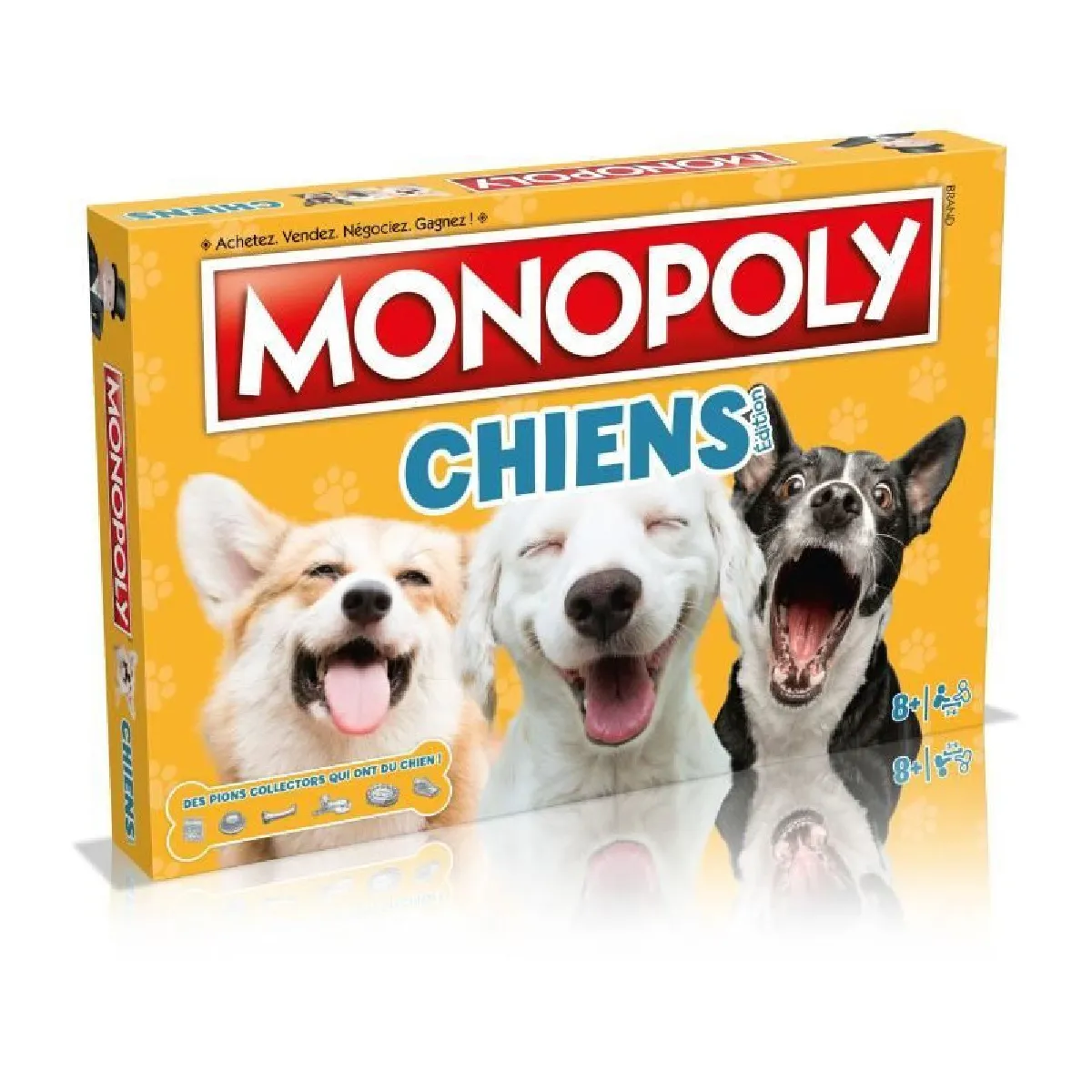 WINNING MOVES  Monopoly Chiens