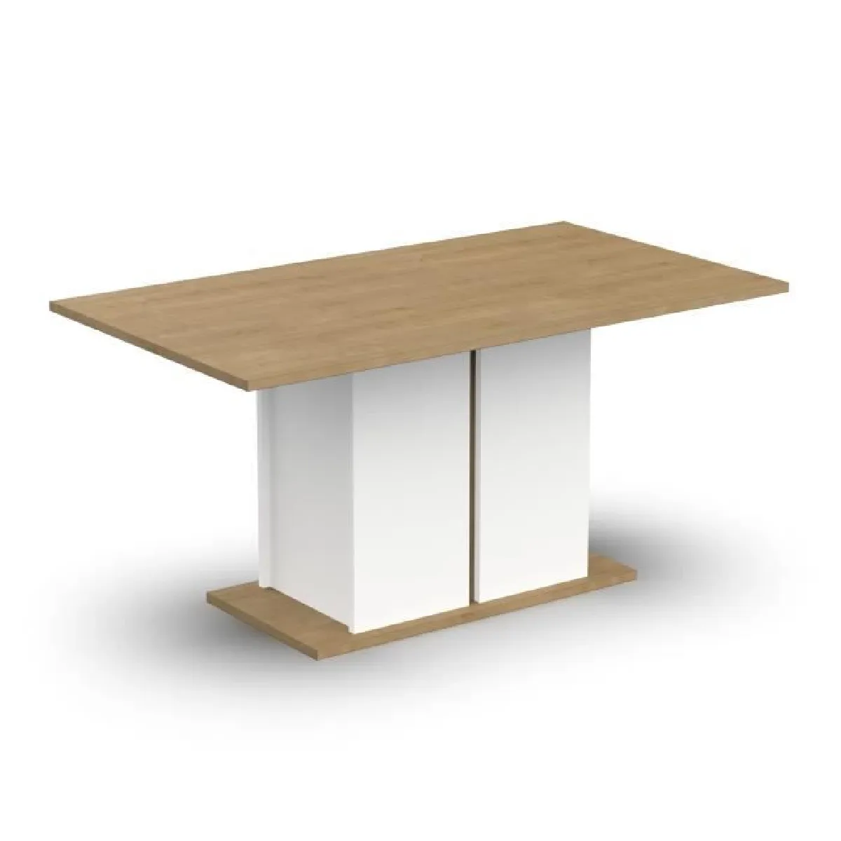 Demeyere Blanc Table À Manger Rectangulaire