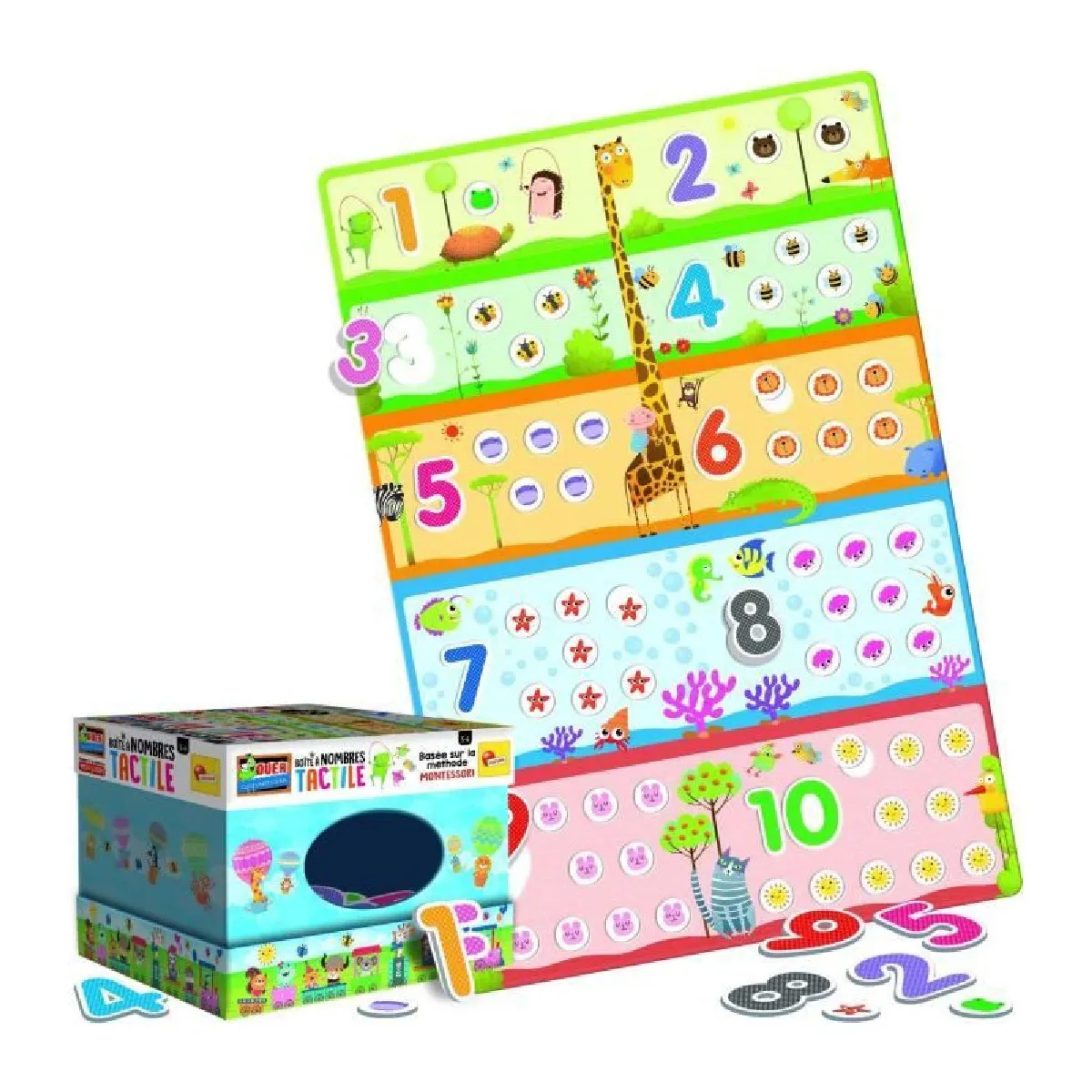 Lisciani Giochi Jeu De La Boîte À Nombres
