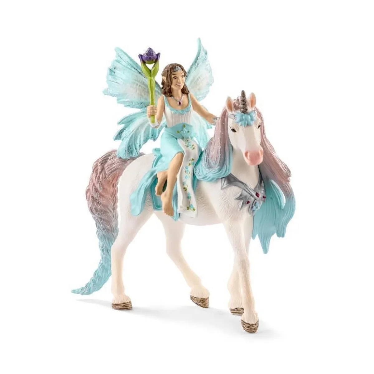 Schleich Figurine Fée Eyela Avec Licorne