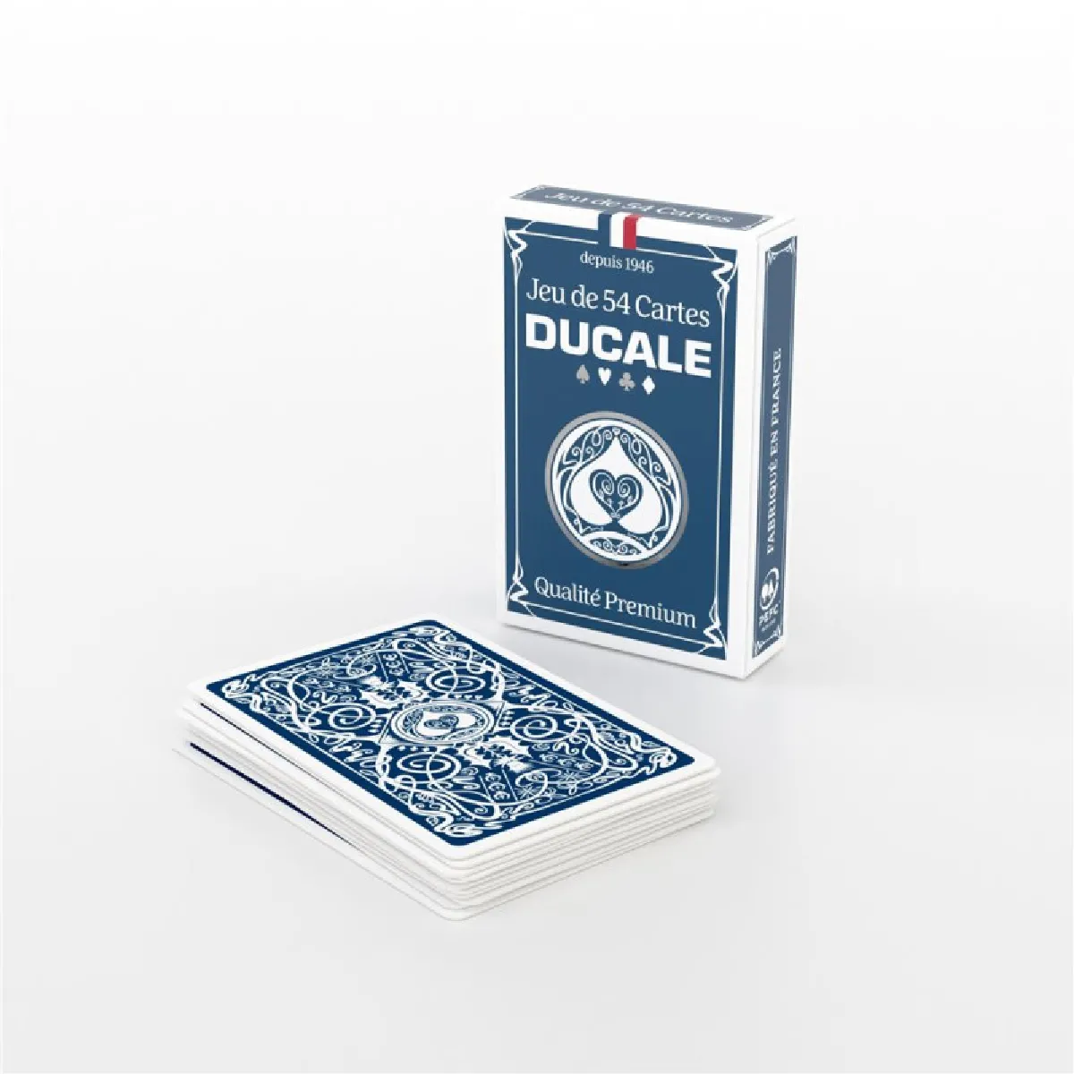 Ducale Multicolore Jeu Classique Origine 54 Cartes - Image 4