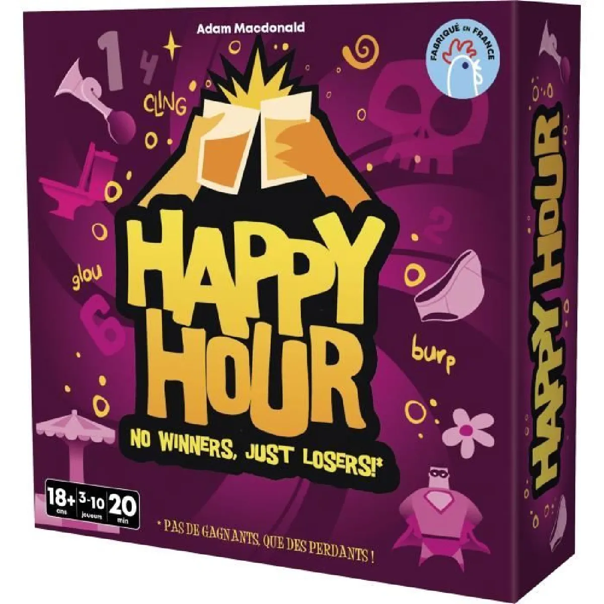 Happy Hour Asmodee Dès - vue 1