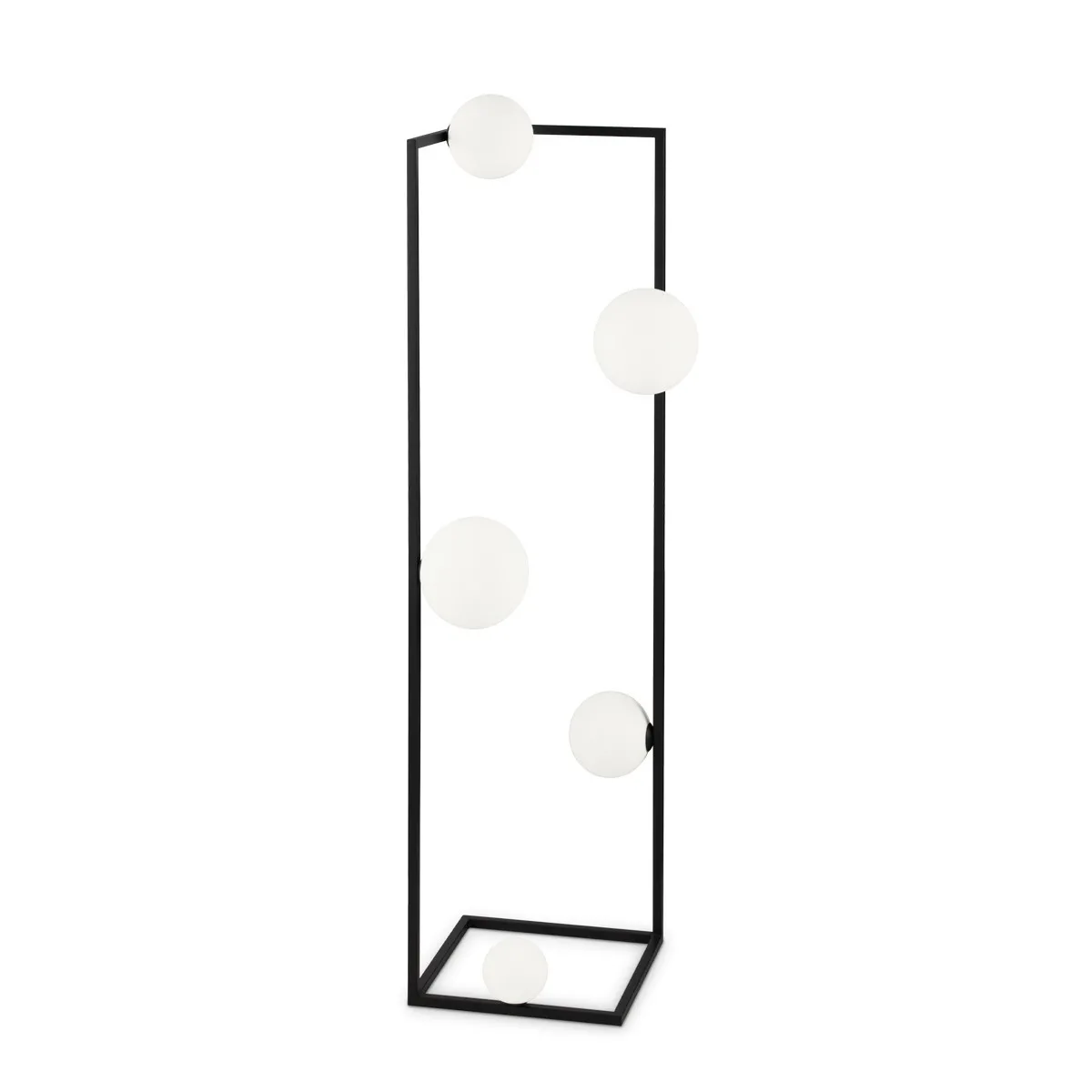 eal Lux Lampadaire 5 lumières - Noir