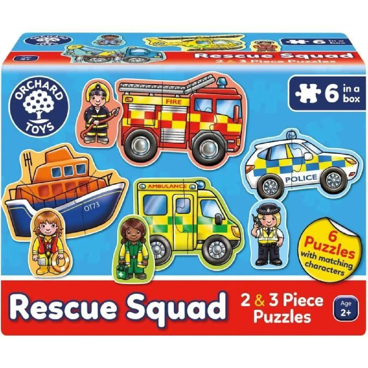 Orchard toys puzzle Équipe de secours