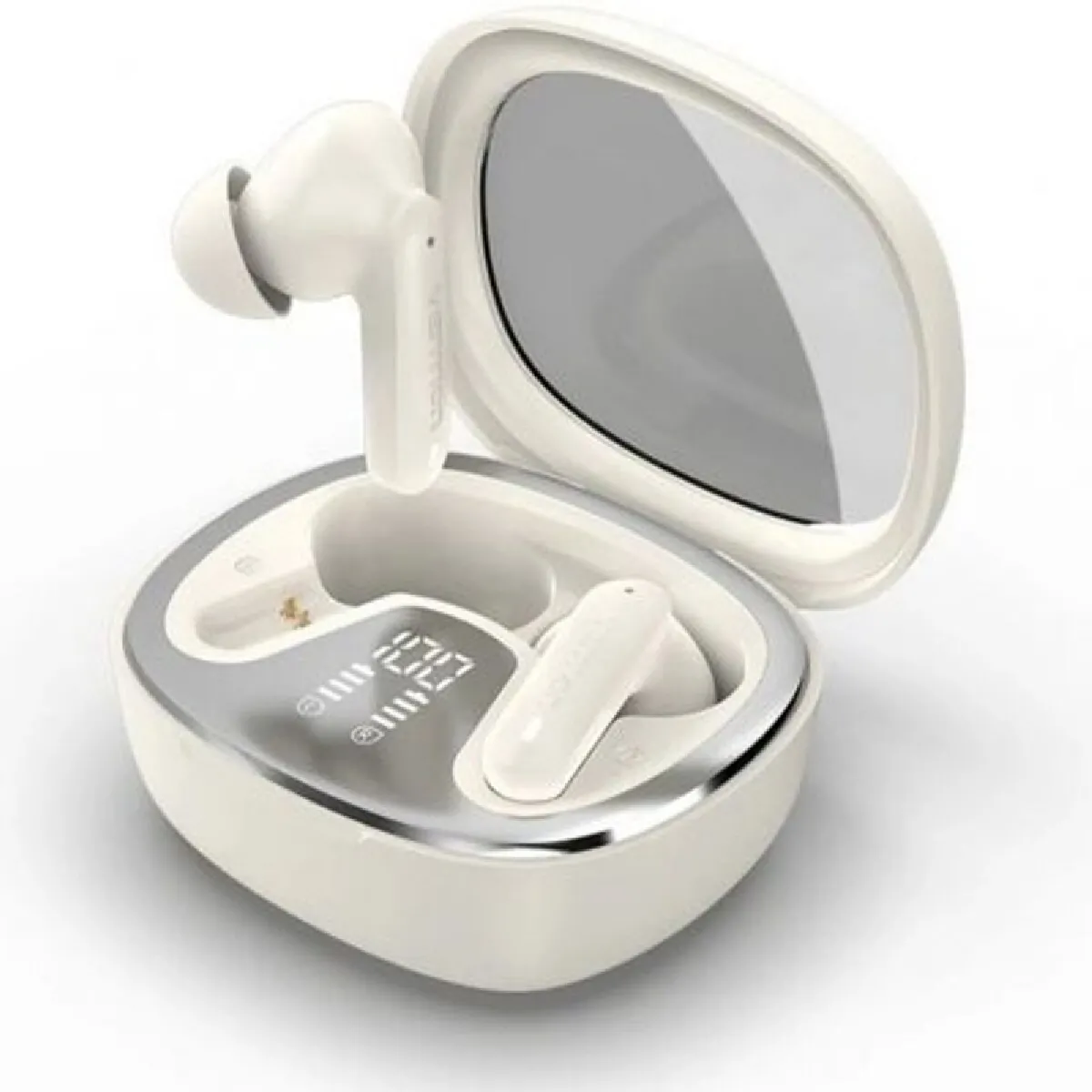 Casque Bluetooth 5.3 Vention avec étui de chargement Autonomie 7h Écran LED AIR A01 Couleur Neuf - vue 4