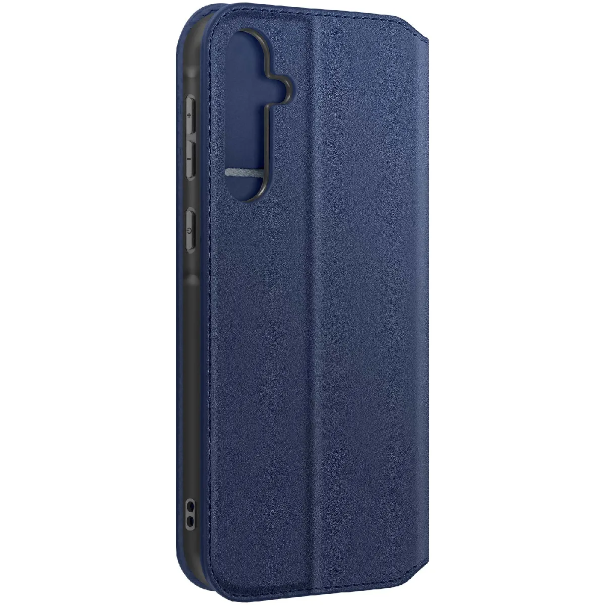 Avizar Bleu Étui Pour Samsung Galaxy A55 5G Clapet Porte-Cartes Et Support Vidéo Nuit