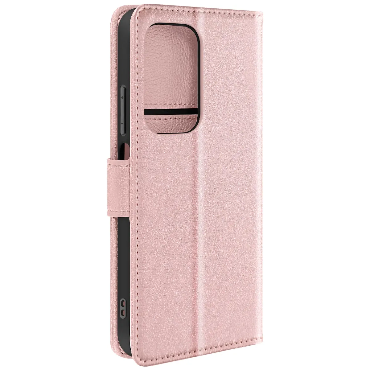 Avizar Rose Étui Pour Honor 200 Lite Clapet Portefeuille Et Support Vidéo Champagne