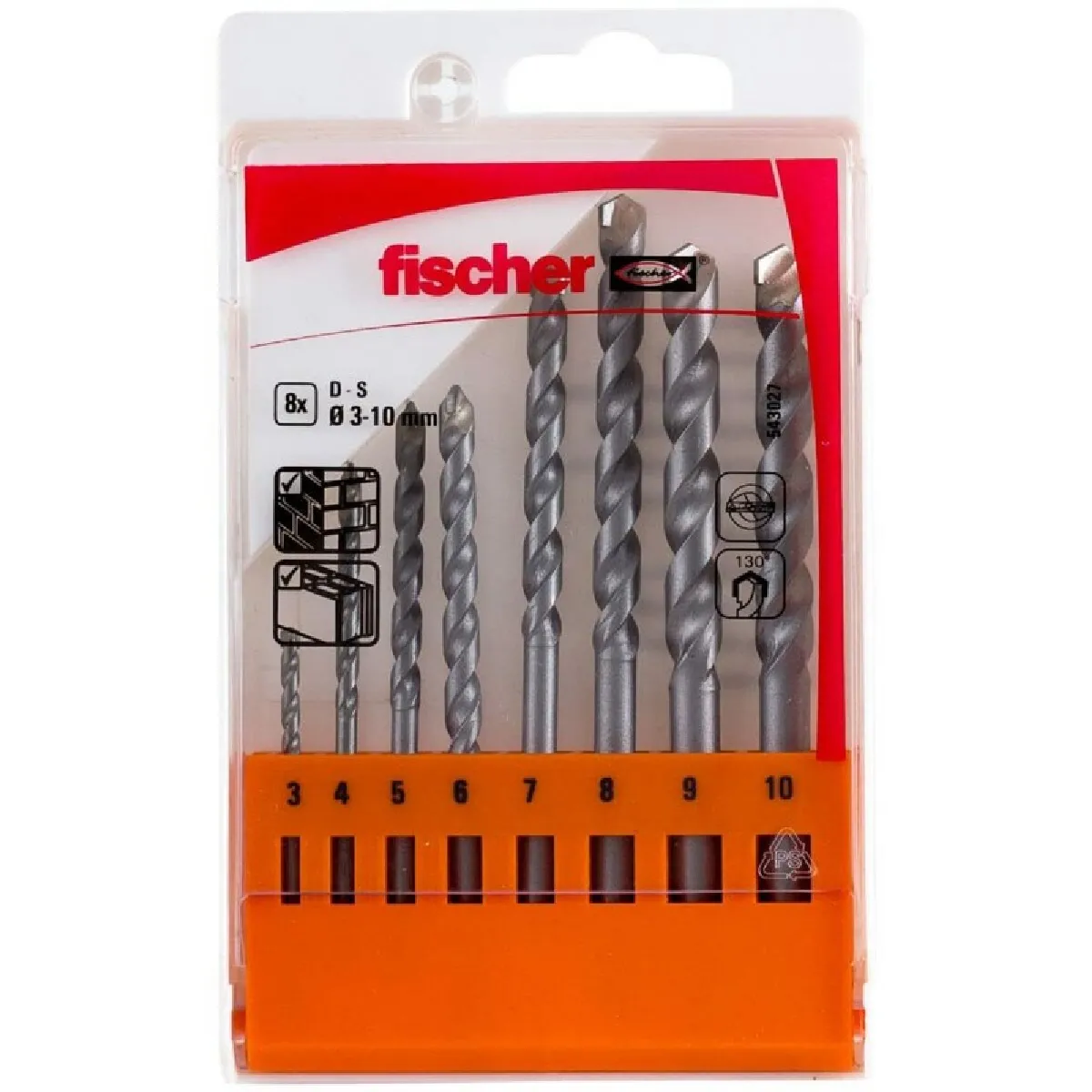 Forets Fischer 543027 Métal - vue 6