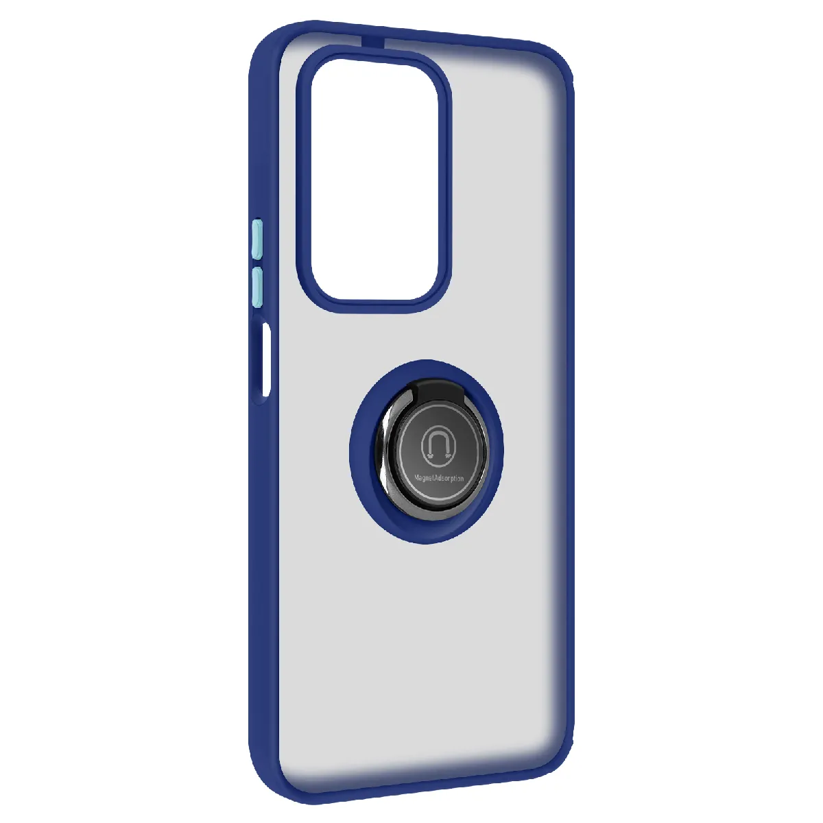 Avizar Bleu Coque Pour Honor 200 Lite Bague Métallique Support Vidéo