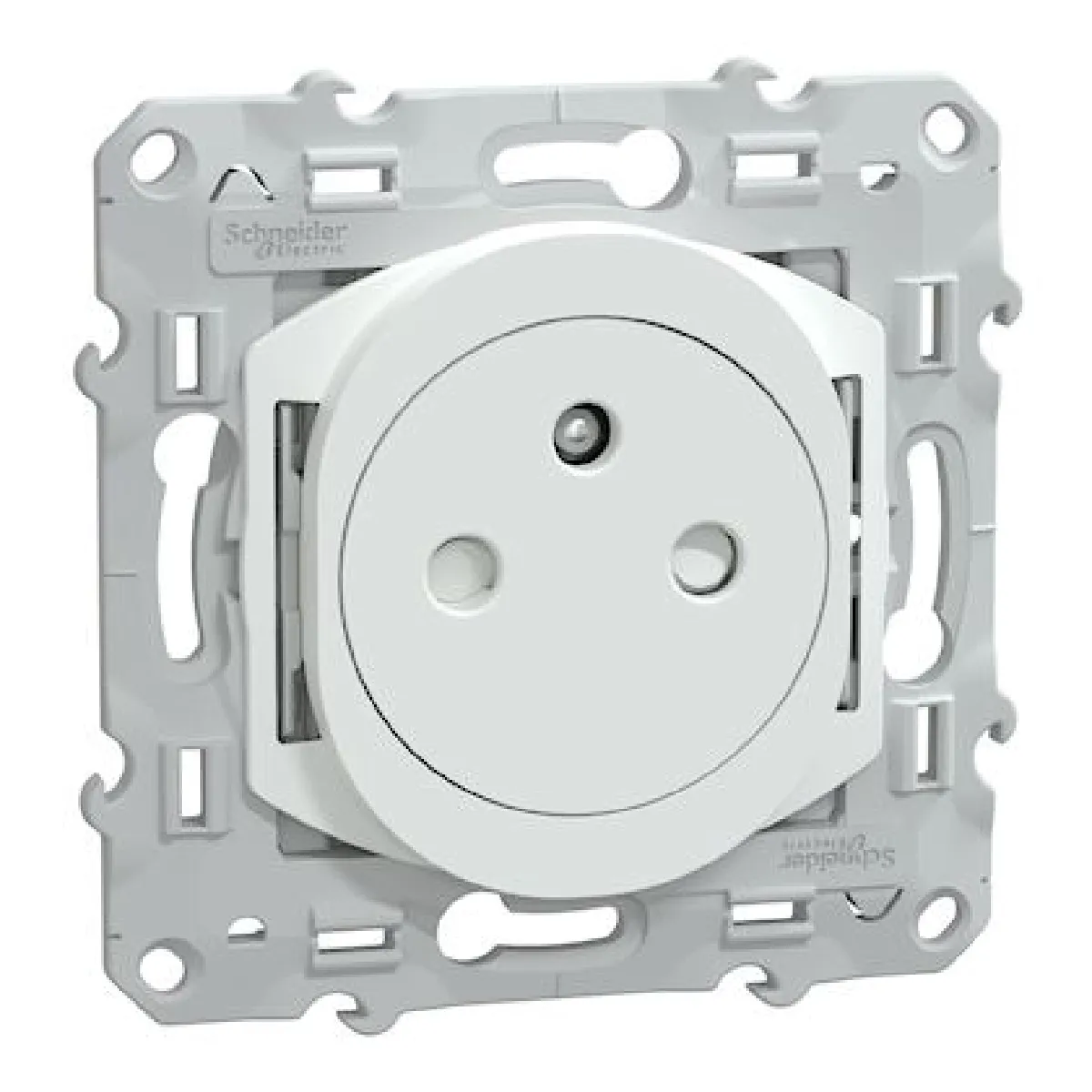 Schneider Electric Prise 2P+T Affleurante