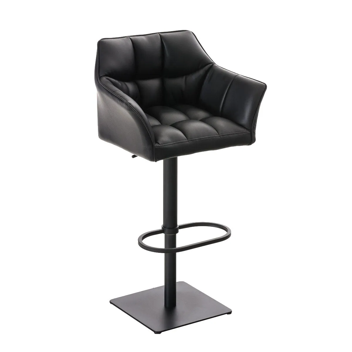 Decoshop26 Tabouret de bar - Argent