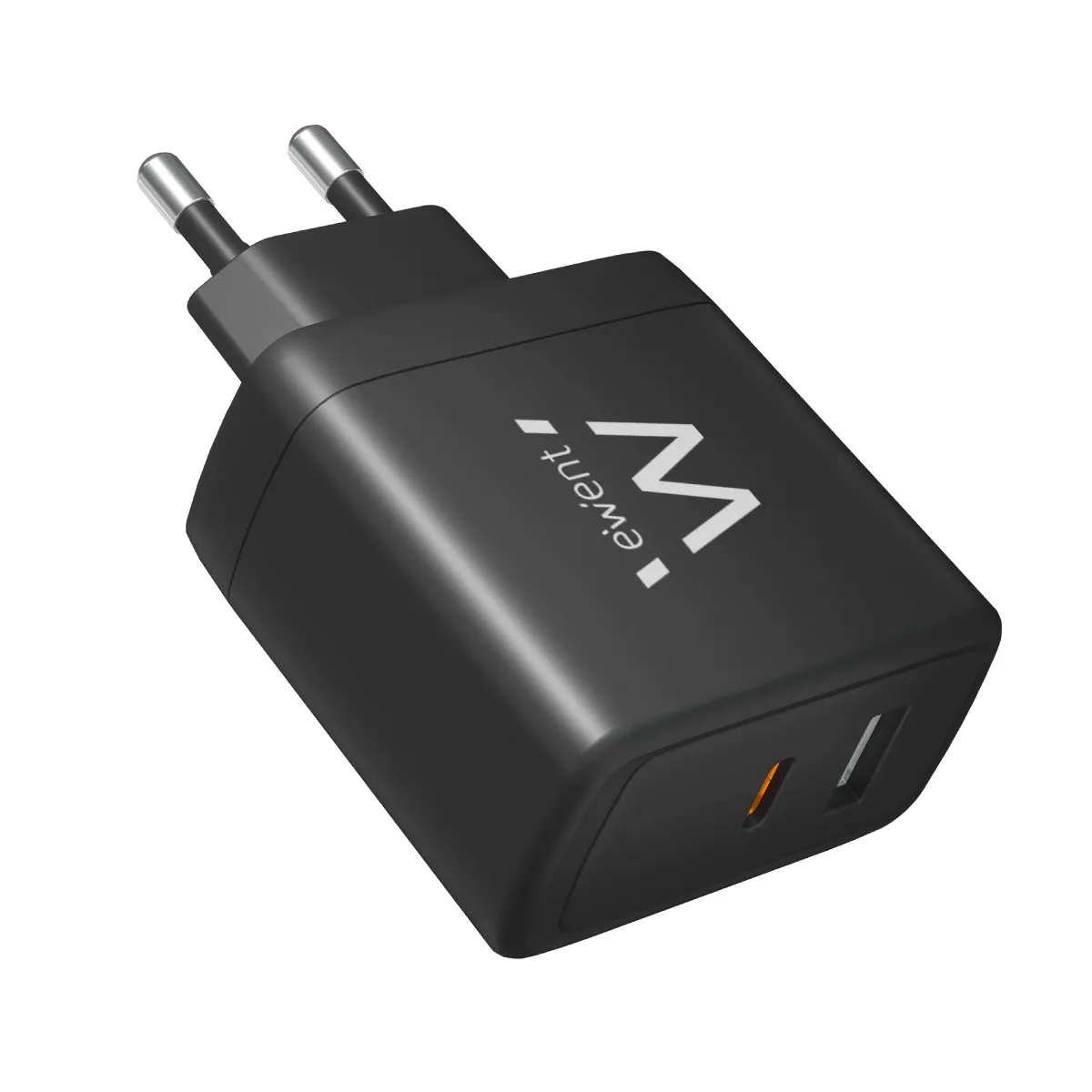 Ewent Noir Chargeur Rapide Usb-C/Usb-A Pour Iphone 15 - 65 W