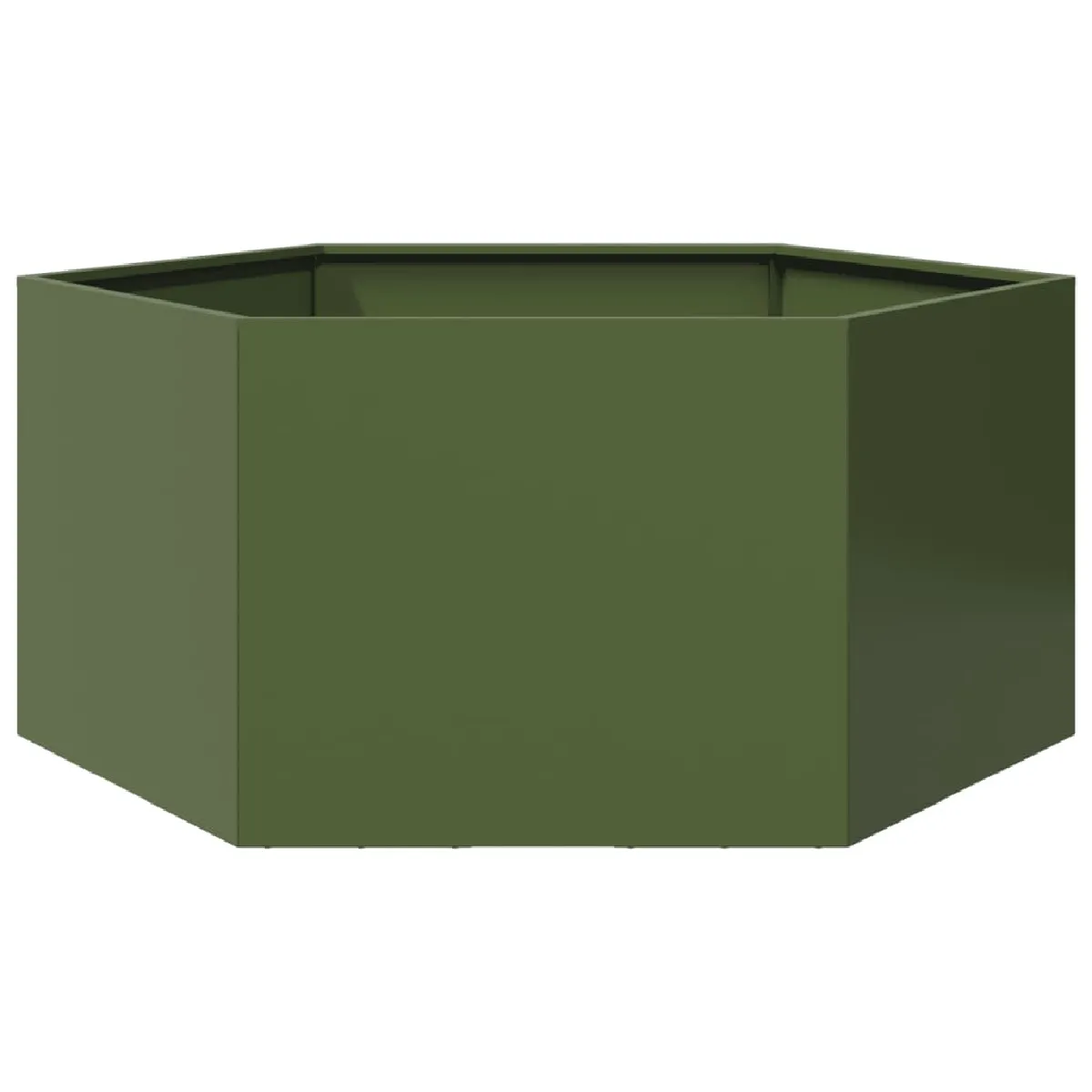 vidaXL Jardinière Acier Hexagone - vue 2