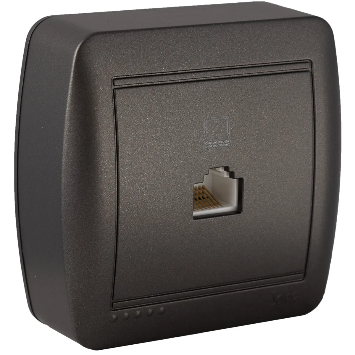 Solera Noir Prise Rj45 Cat 5