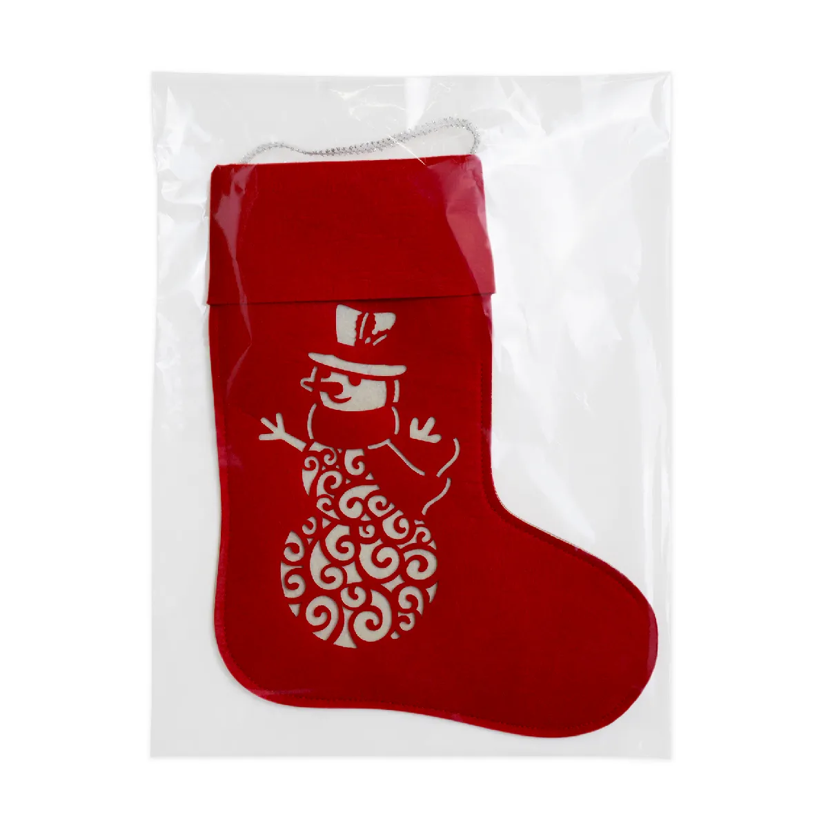 Chaussette WP MERCHANDISE - Bonhomme de neige (40 cm)