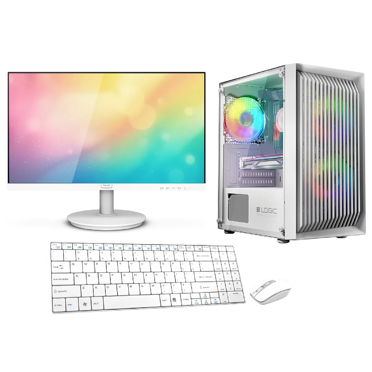Vist I5 12400F Rtx 5060 16Gb Ssd 1Tb Wifi W11 24"
