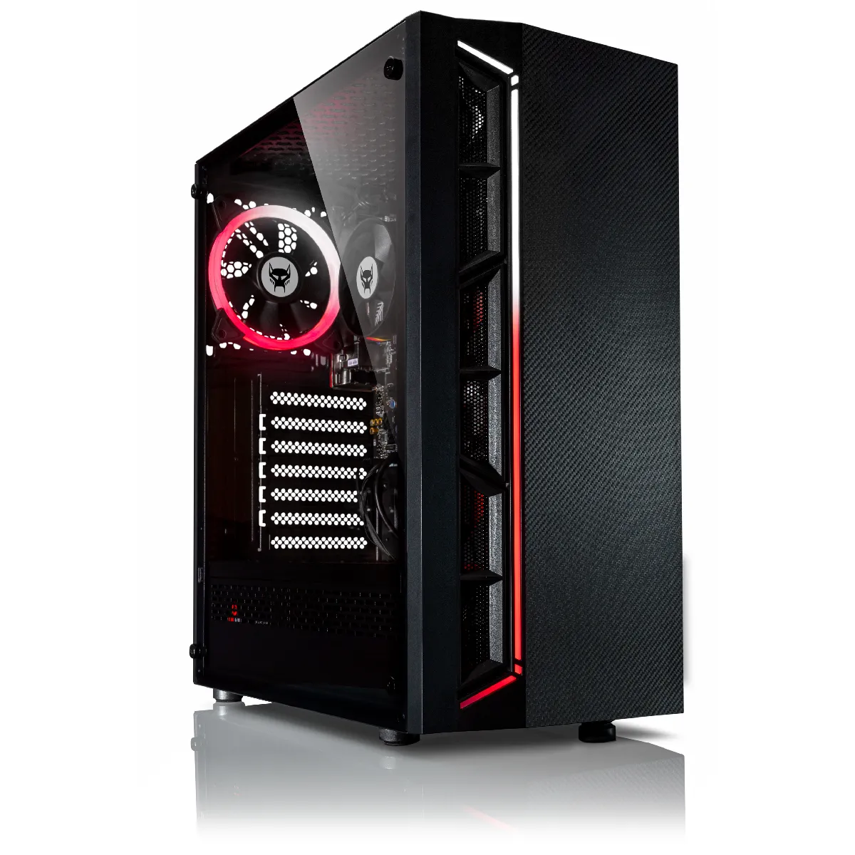 BEASTCOM Q3 Essential Gaming, AMD Ryzen 5 3400G, Radeon RX Vega 11, 8Go RAM, 512Go
