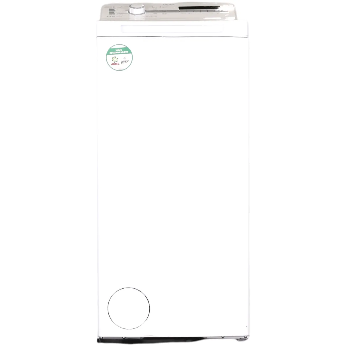 Whirlpool TDLR55140SFR - vue 2