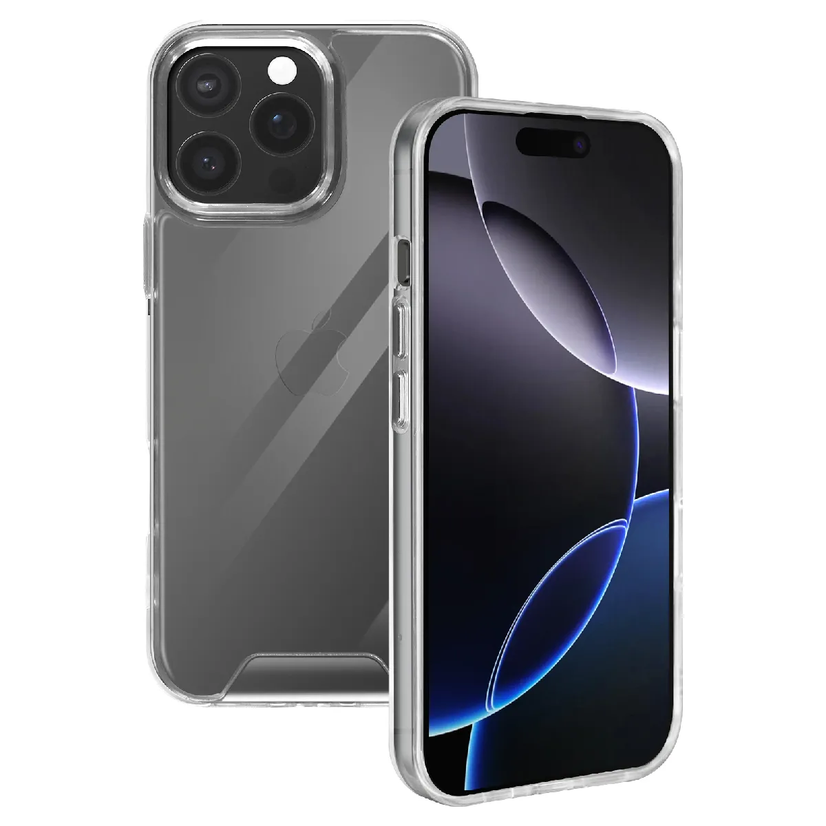 Avizar Coque Pour Iphone 16 Pro Antichoc Contour Souple Transparent