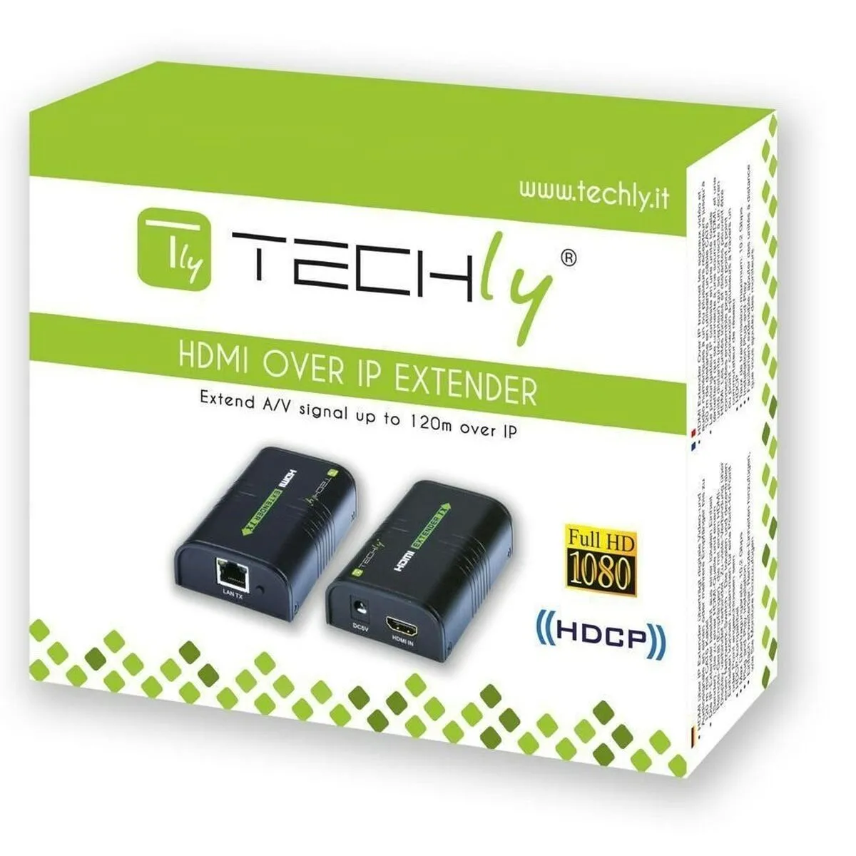 Techly Noir Switch Hdmi Idata Extip-373