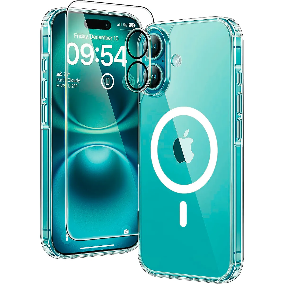 Little Boutik Coque Silicone Apple Iphone 16 Plus - Transparent