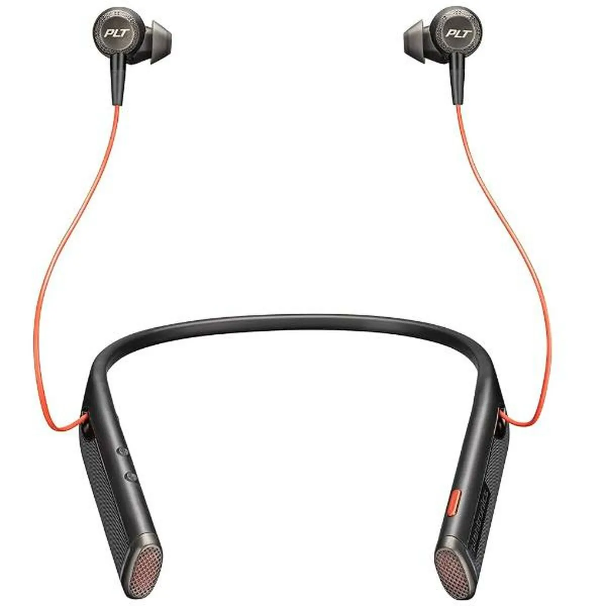 Poly Voyager 6200 Micro casque embout auriculaire montage sur 'oreille Bluetooth sans fil filaire Suppresseur de bruit actif USB C Certifié pour Microsoft Teams