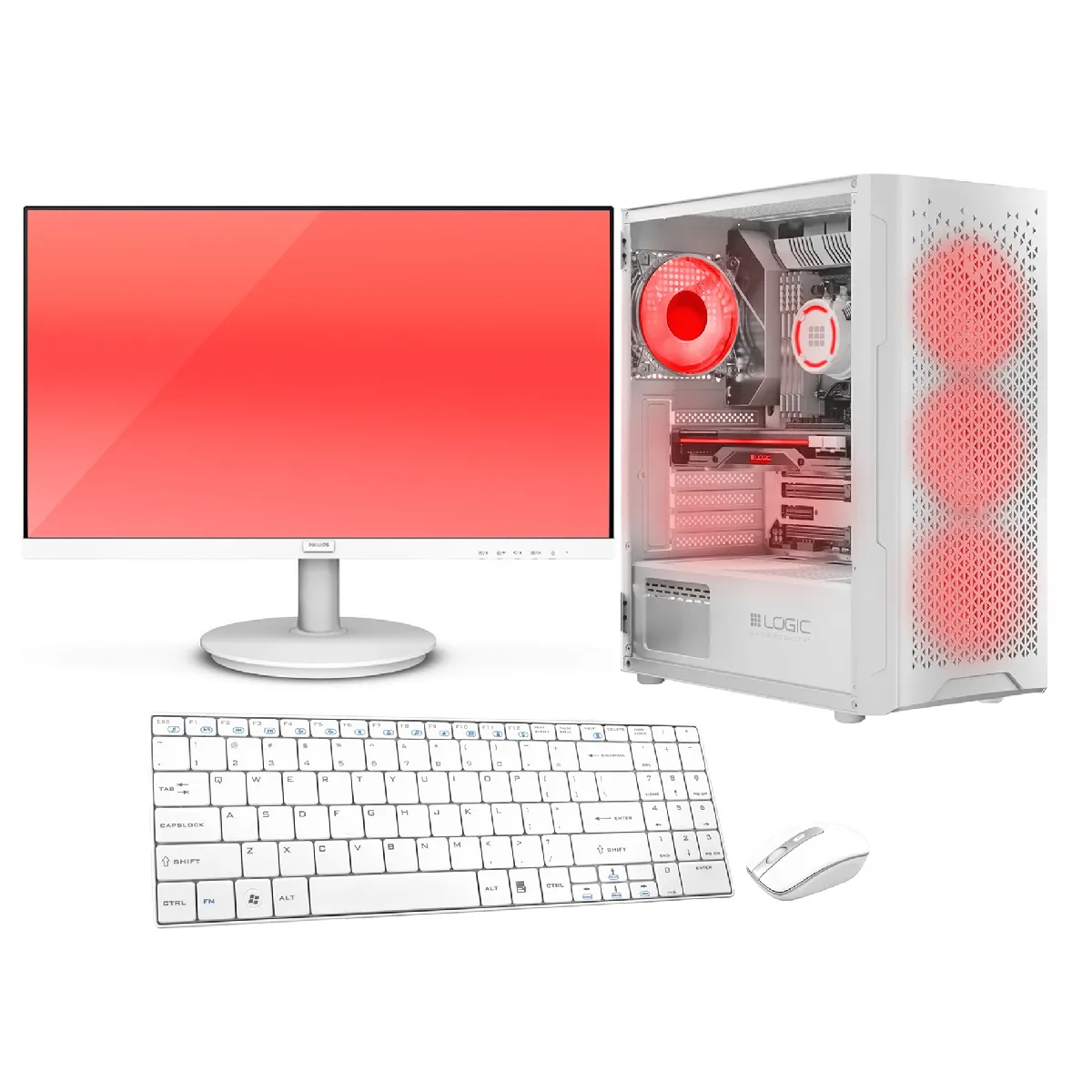 Vist I5 12400F Rtx 5060 32Gb Ssd 1Tb Wifi W11 24"