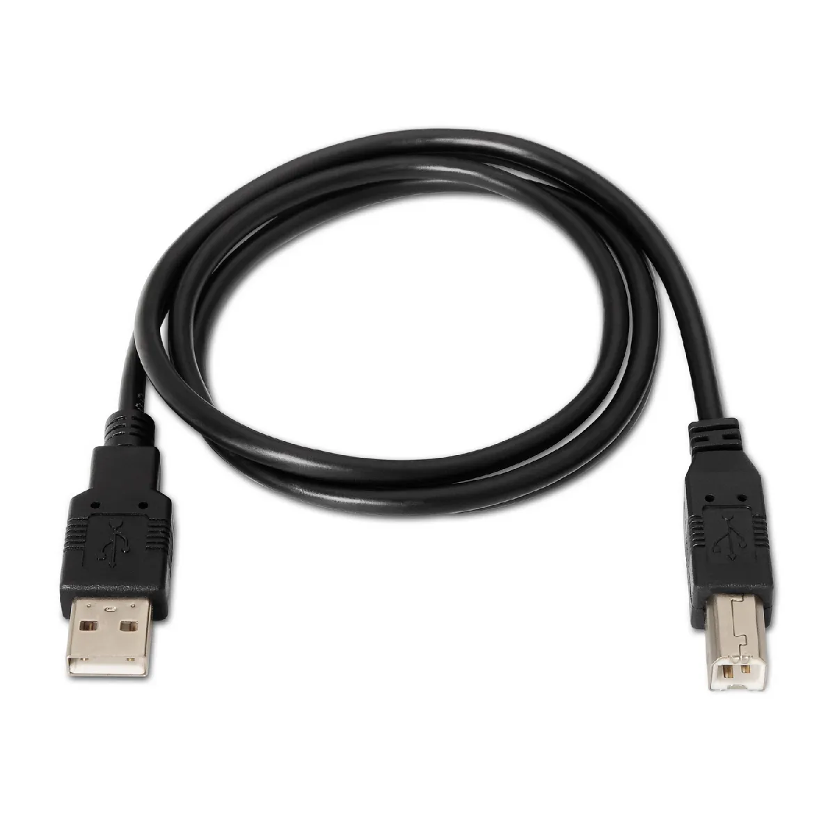 Aisens Noir Câble Usb A Vers B - 1,8 M