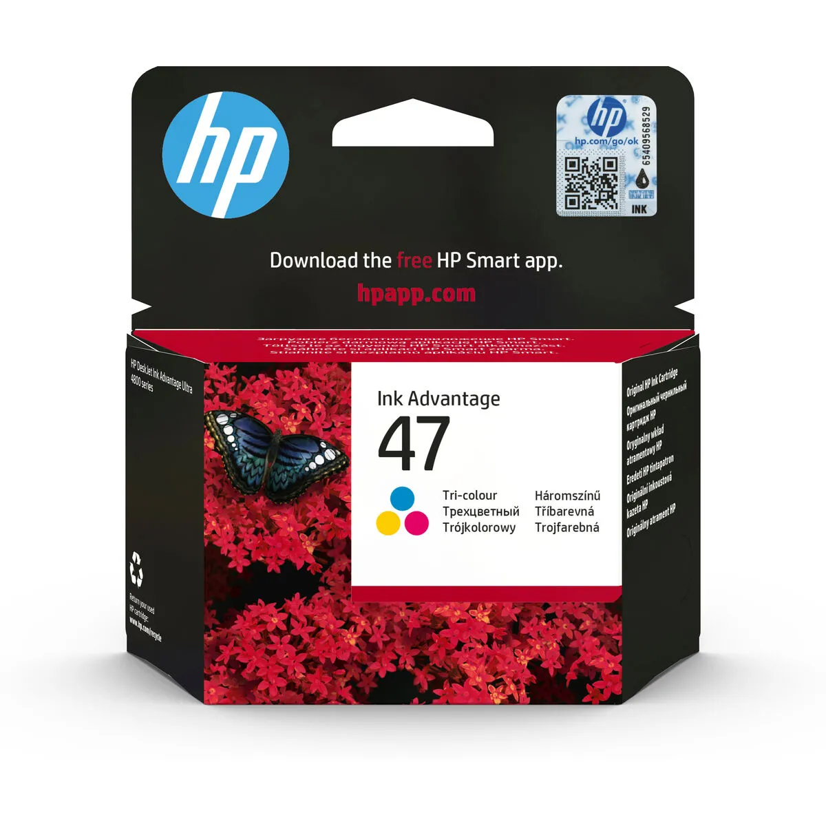 HP 4828 Cartouche CyanJaune