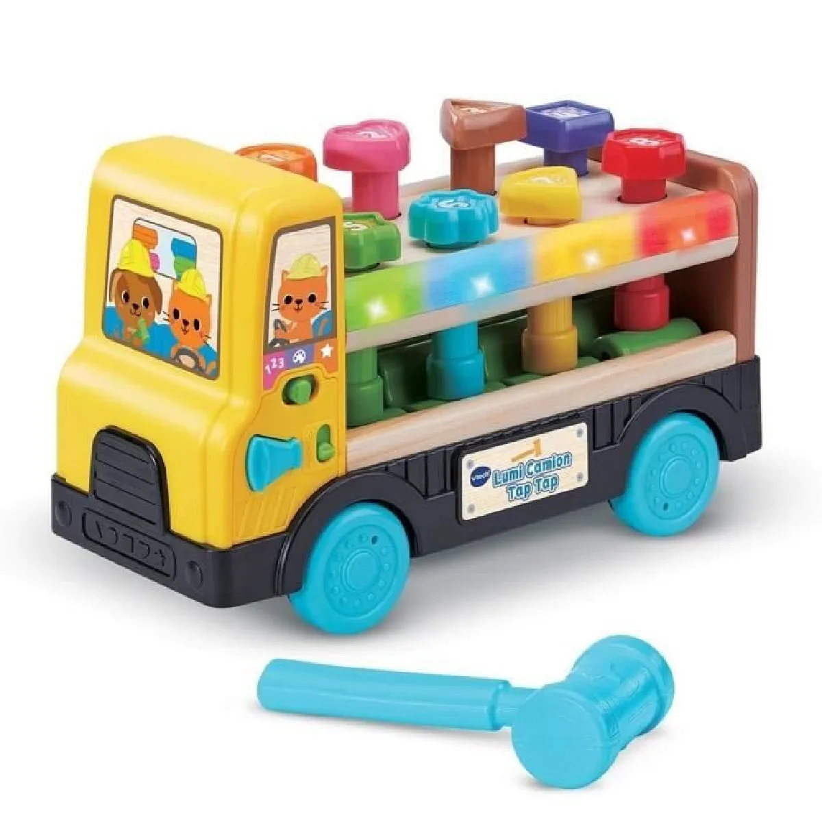 Vtech Baby Lumi Camion Tap Tap Jouet avec prtie Bois Certifié FSC
