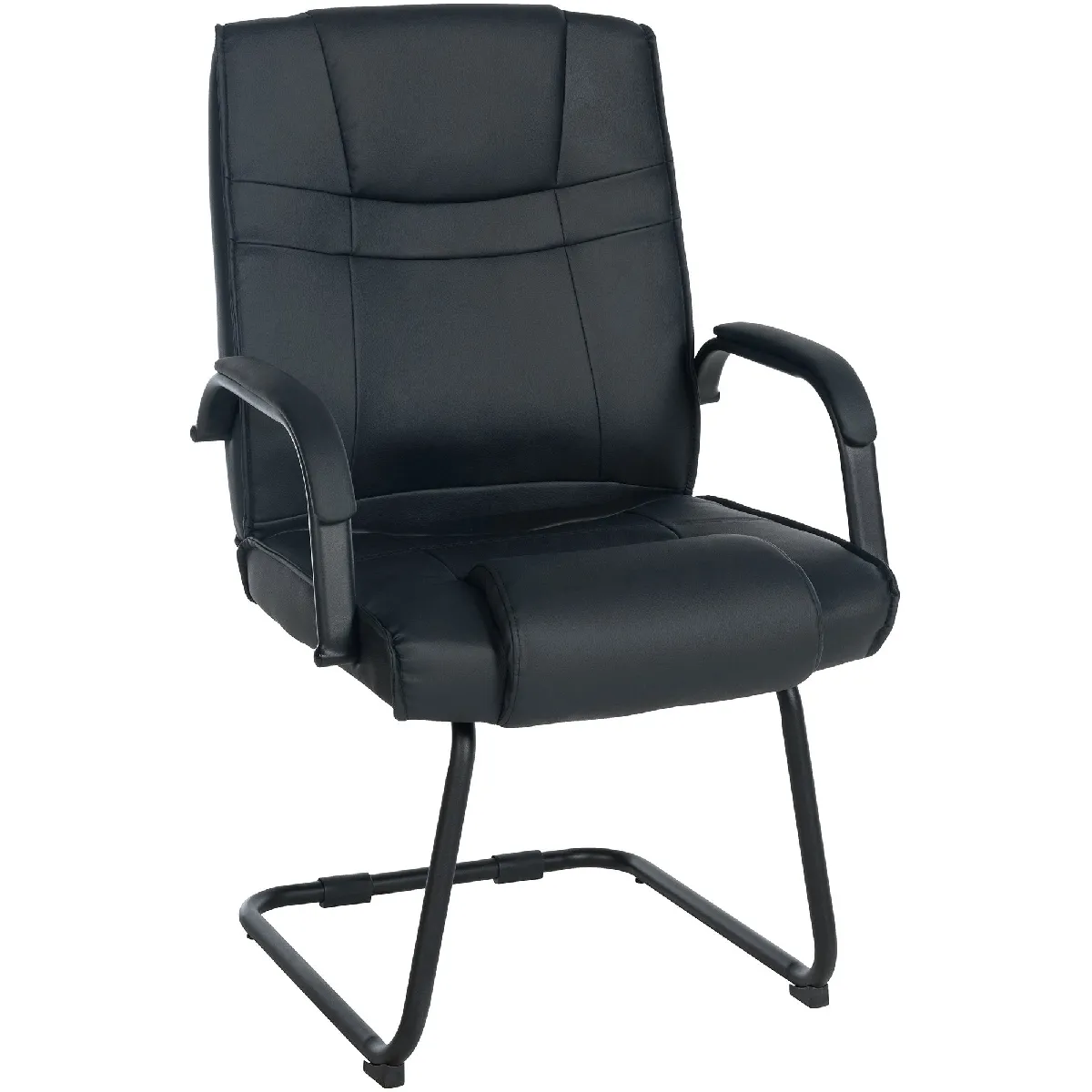 Decoshop26 Fauteuil de relaxation - Noir