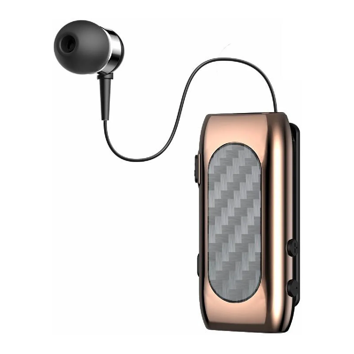 YONIS - Écouteurs Bluetooth - Autonomie 20h - Charge Rapide - Or - Image 2