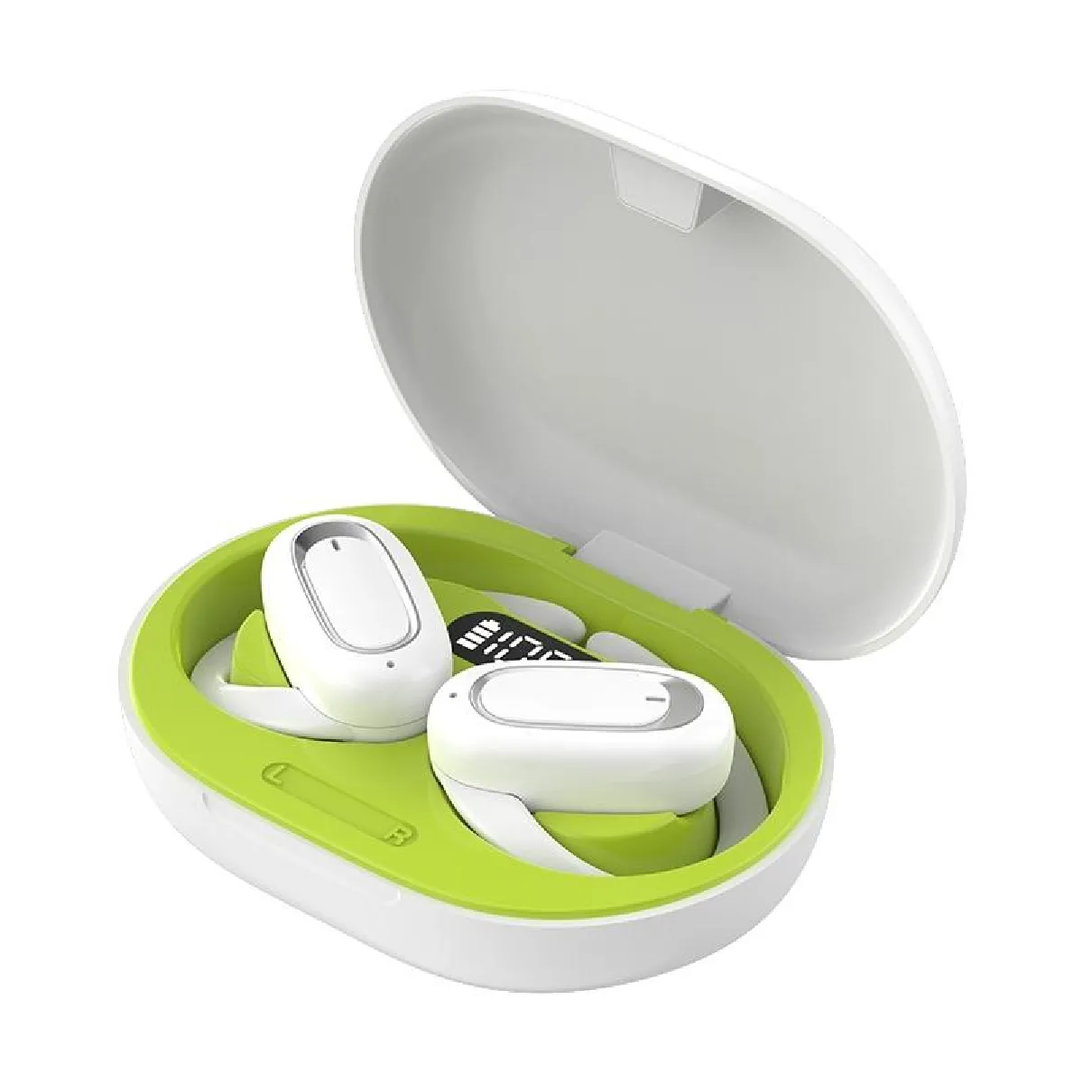 YONIS - Écouteurs Bluetooth - Réduction de Bruit - Sans Fil - Blanc - Image 2