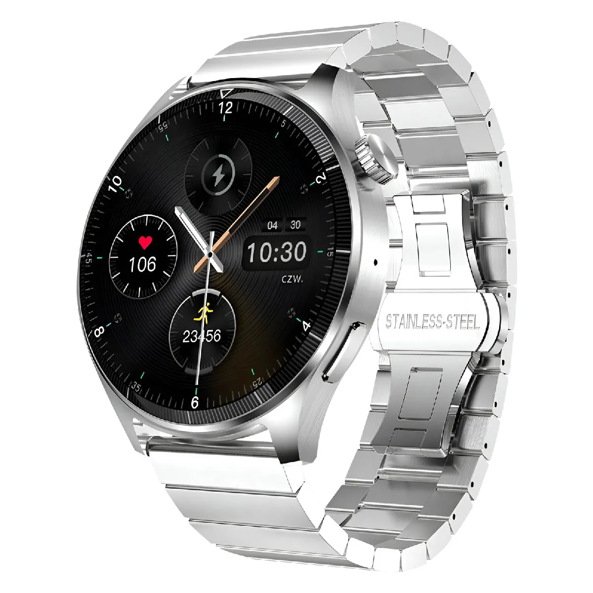 Forever Grand 2 Montre Connectée Argent