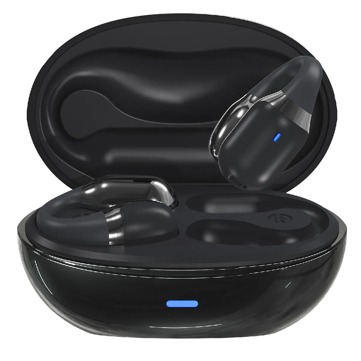 Yonis Noir Ecouteurs Bluetooth