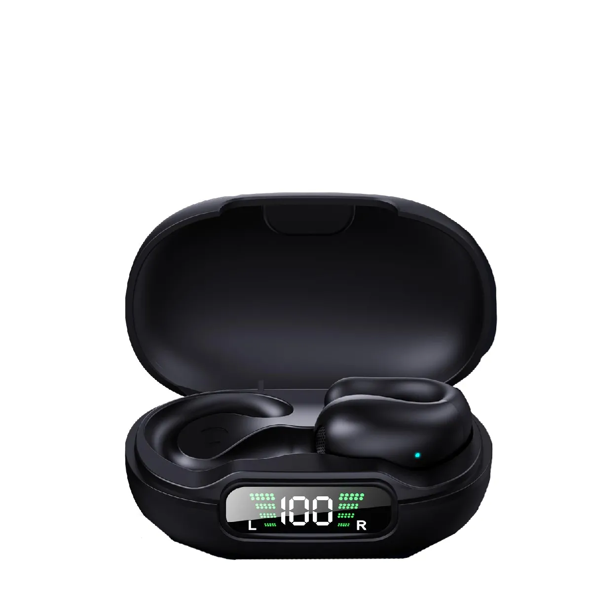 YONIS - Écouteurs Bluetooth Sans Fil - Boîtier de Charge Numérique - Image 2