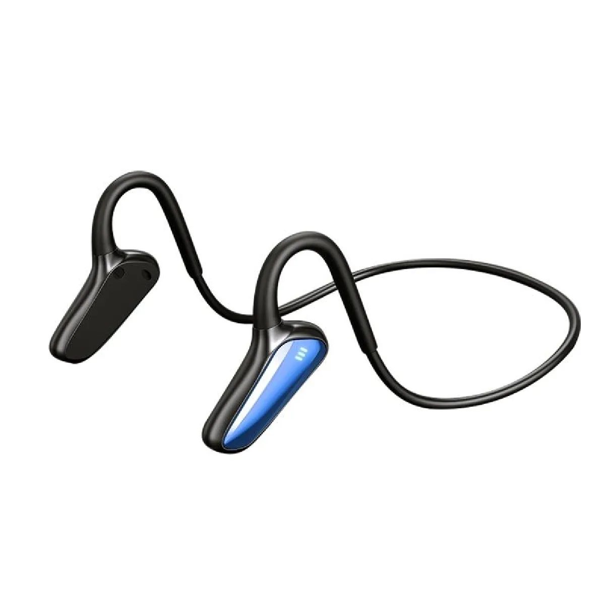 Yonis Bleu Ecouteurs Bluetooth Sans Fil