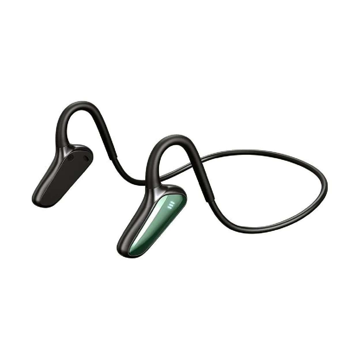 YONIS - Écouteurs Bluetooth Sans Fil - Étanche IPX5 - Son Stéréo - Vert - Image 2