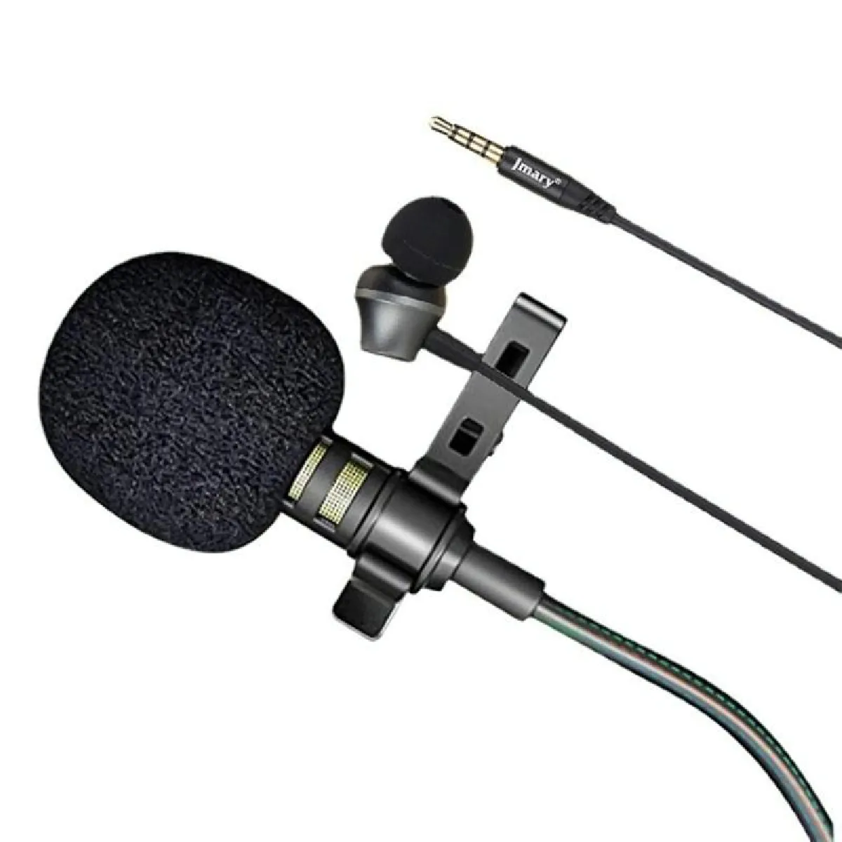 Yonis Clair Microphone Lavalier 3M Pour Son