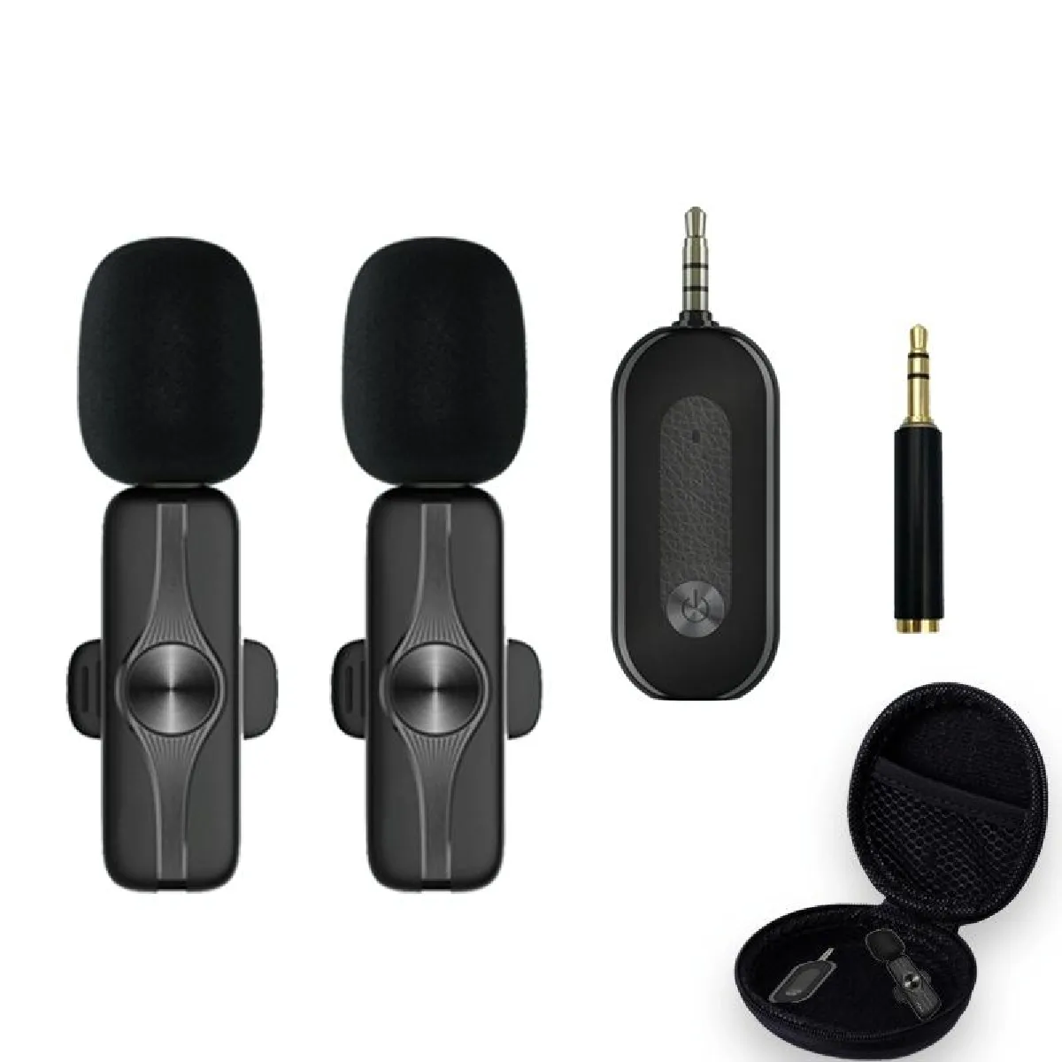 Yonis Microphone Lavalier Sans Fil Polyvalent Pour Enregistrement Et Diffusion - Image 2