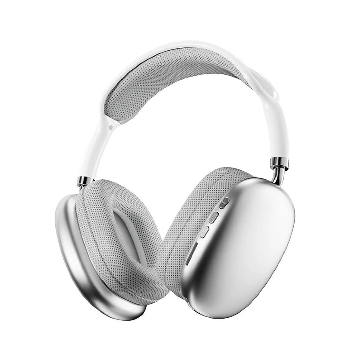 Yonis Blanc Casque Audio Sans Fil Bluetooth Hifi Réduction De Bruit Son Immersif