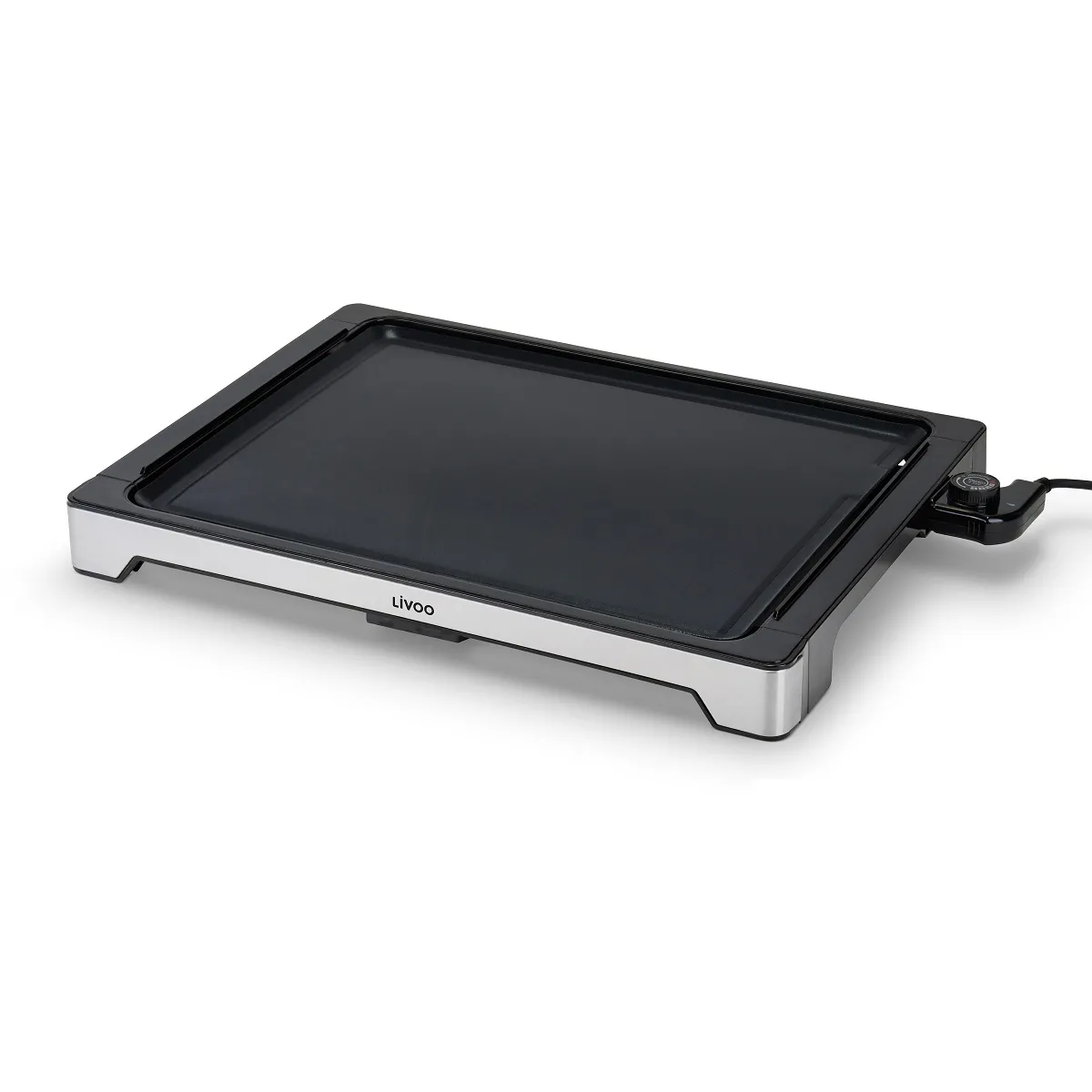 Livoo Noir Plancha Électrique Doc319 Xxl 2000 W Plaque 47 X 37 Cm Antiadhésive Thermostat Réglable Amovible - Neuf - Image 4