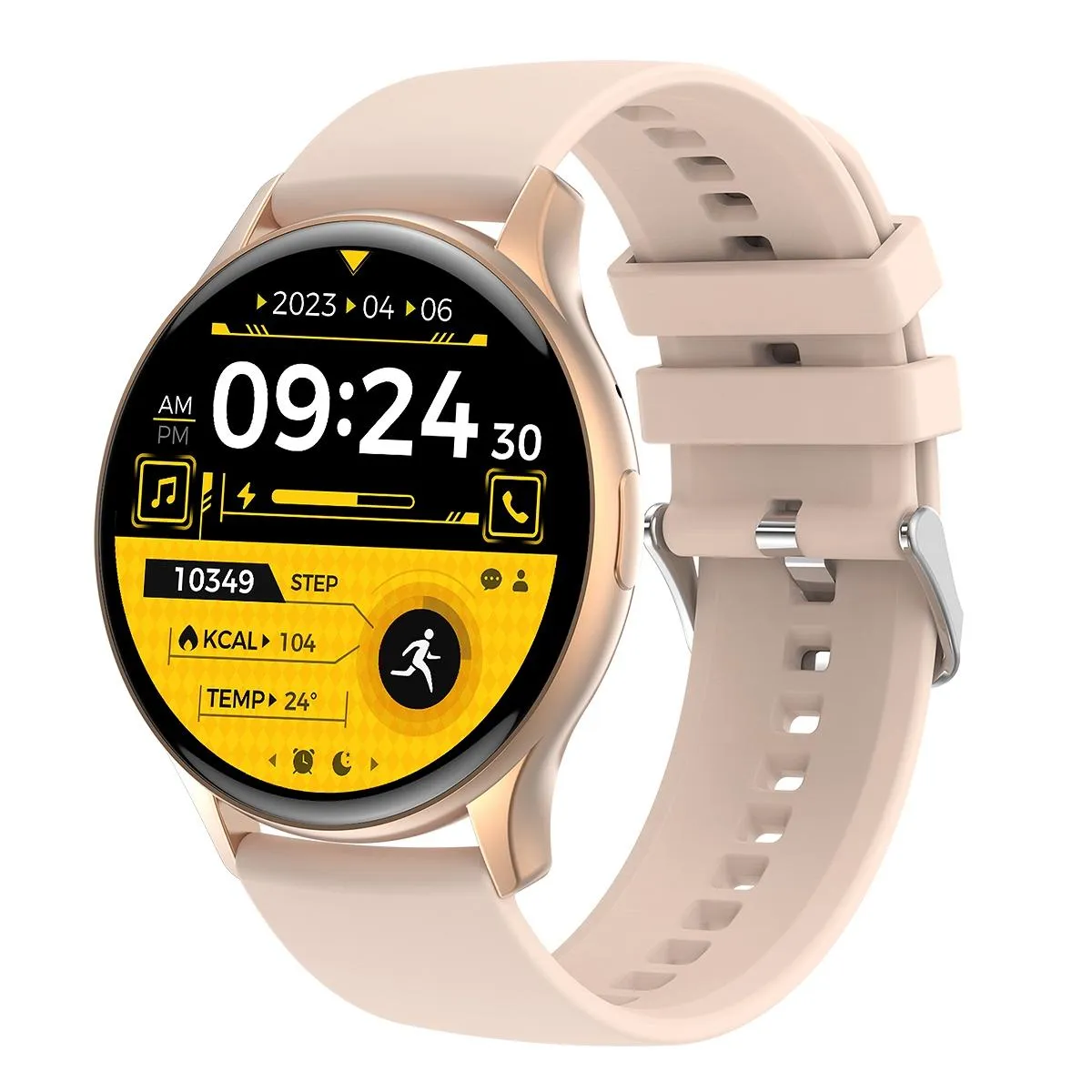 Yonis Montre Connectée Sport Or Ip67 Bluetooth