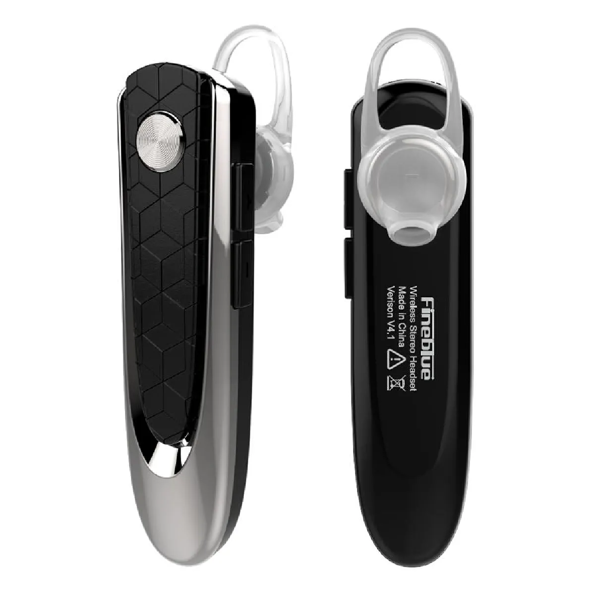 Yonis Noir Ecouteurs Bluetooth