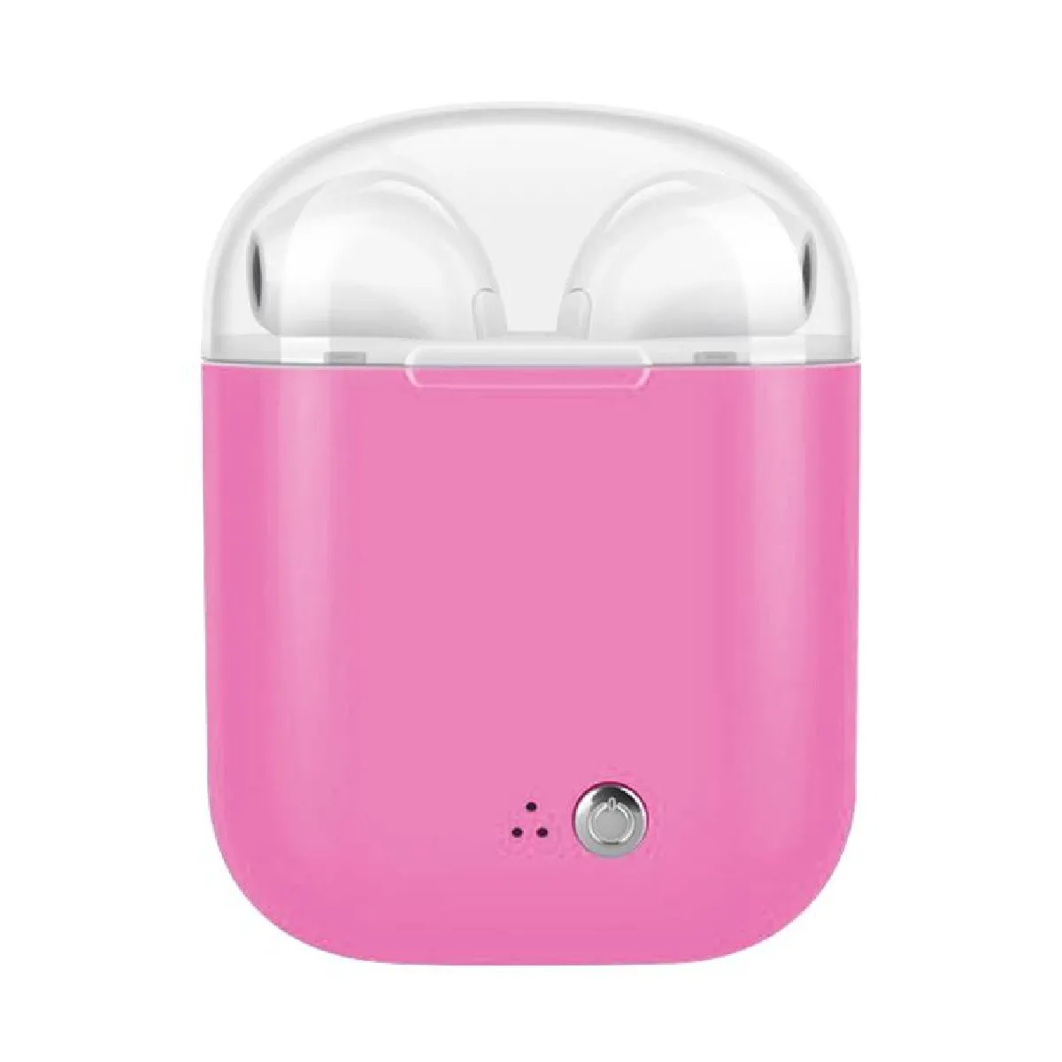 YONIS - Écouteurs Bluetooth Sans Fil - Réduction De Bruit - Microphone Intégré - Rose - Image 2