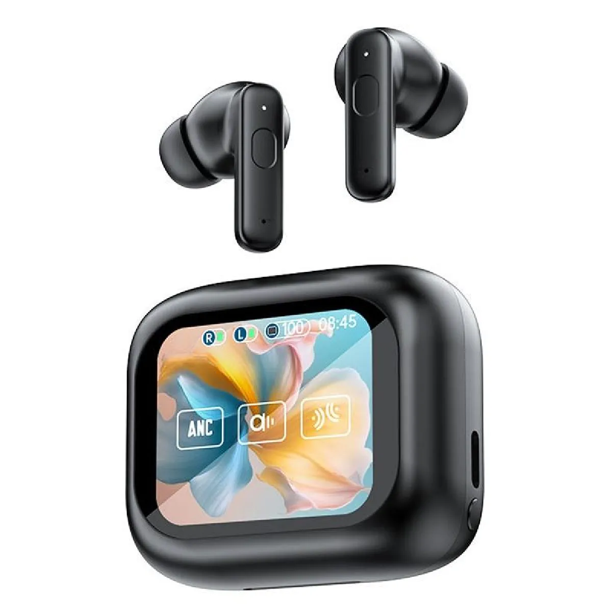 Yonis Noir Ecouteurs Bluetooth