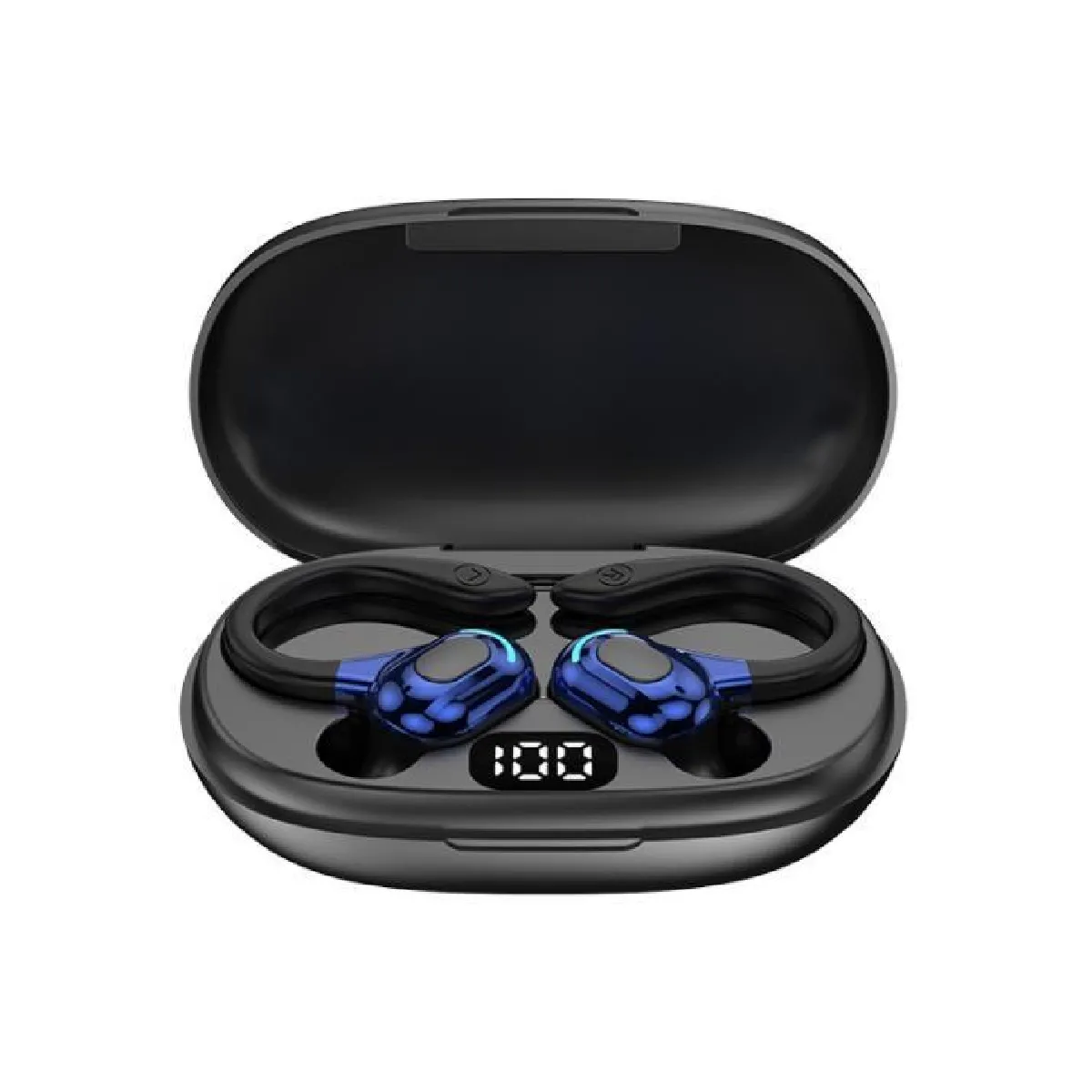 Yonis Bleu Écouteurs Bluetooth