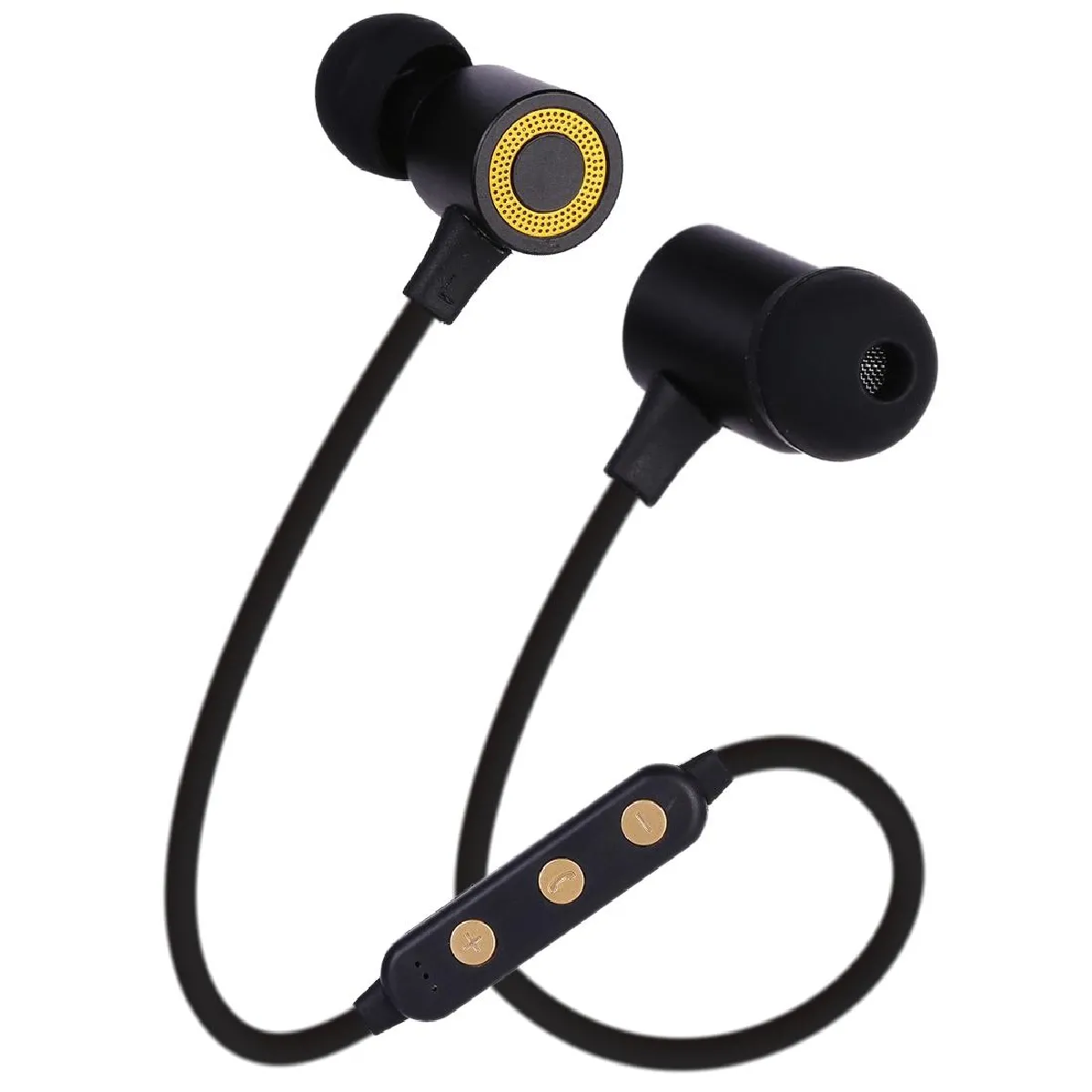 Yonis Noir Ecouteurs Bluetooth Sport